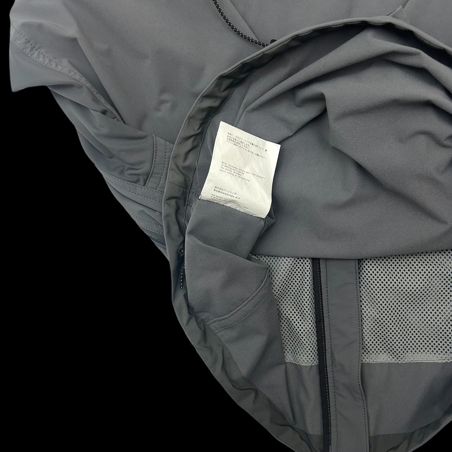 And Wander Trek 2 Jacket Grey (Fits M/L)