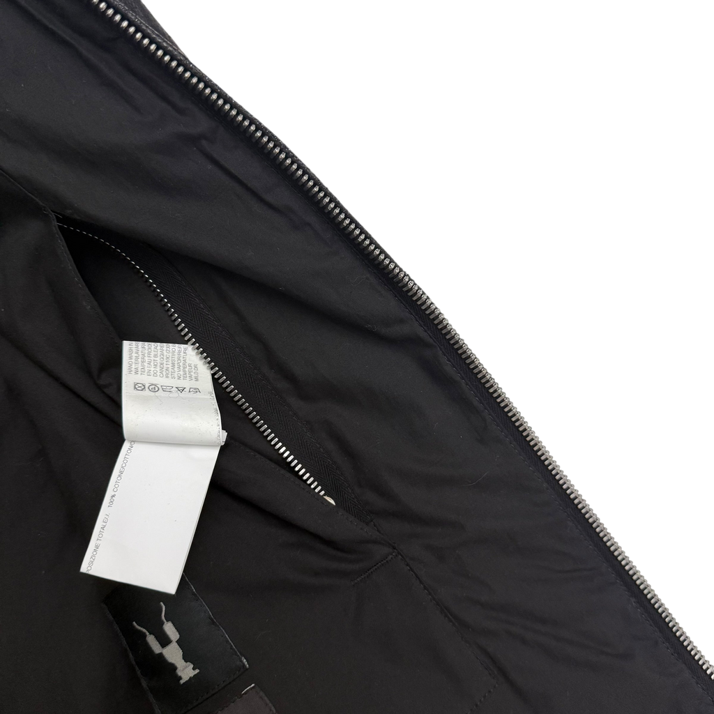 Rick Owens DRKSHDW SS17 Sample ‘Black Rubber’ Walrus Jacket (Fits S-M)