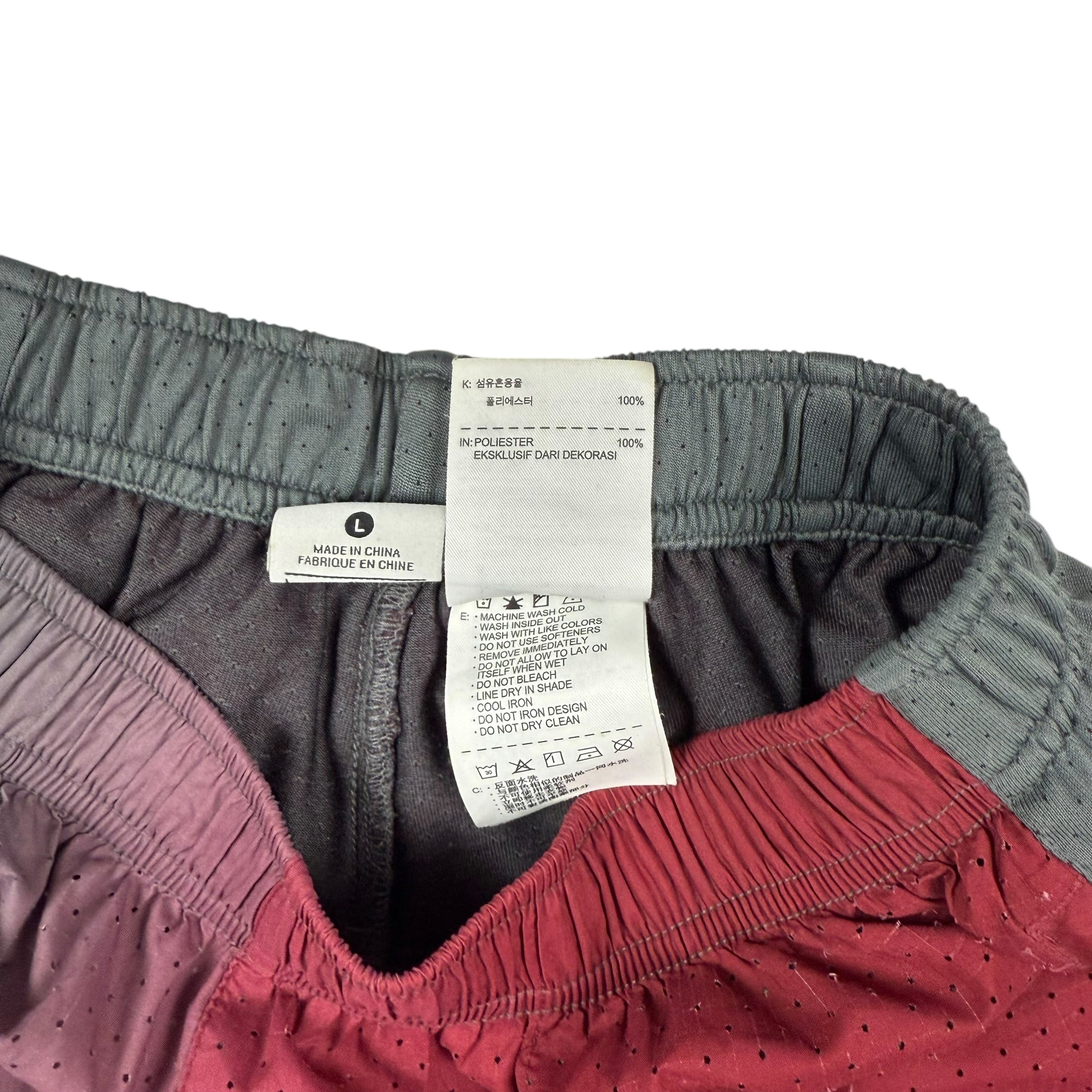 Nike x Undercover Gyakusou SS13 Running Shorts Red/Grey (Fits M)