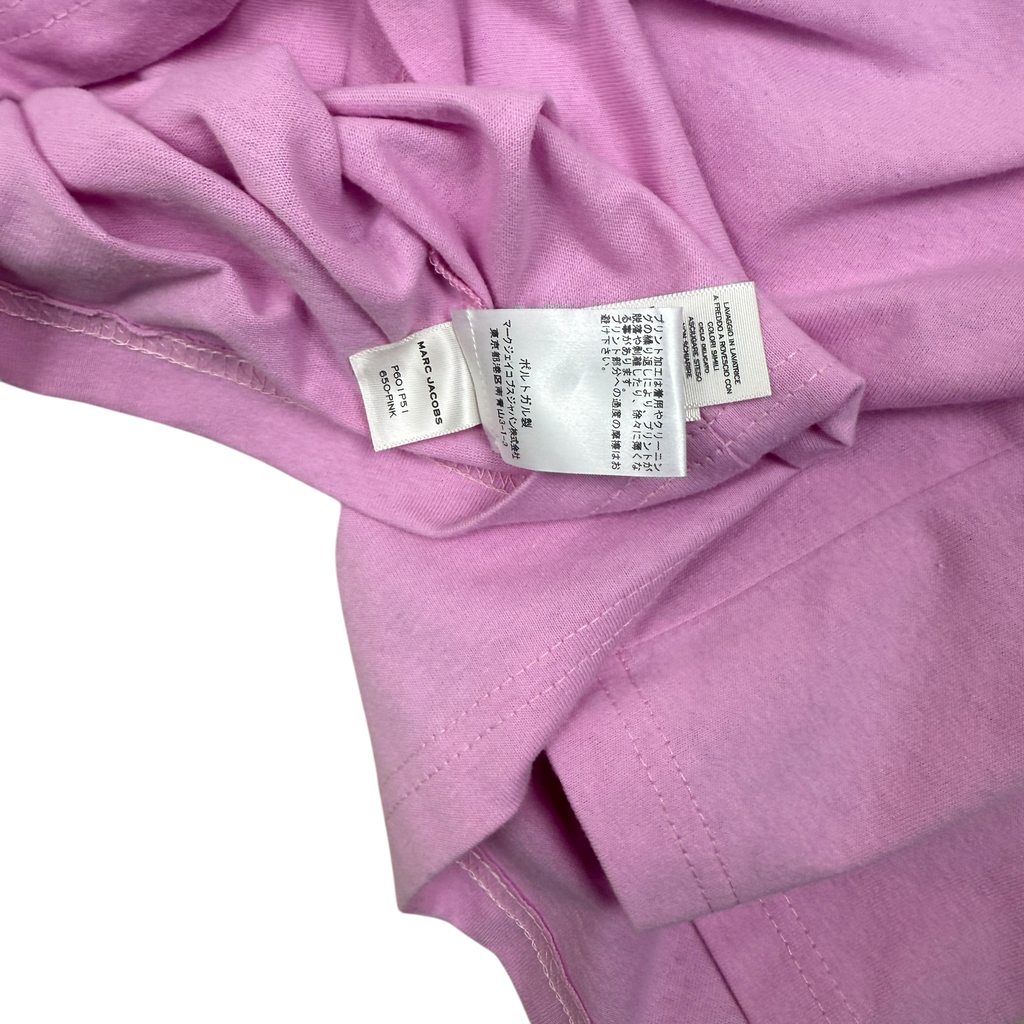 Heaven by Marc Jacobs SS22 Bear Logo T-Shirt Pink (Fits L)