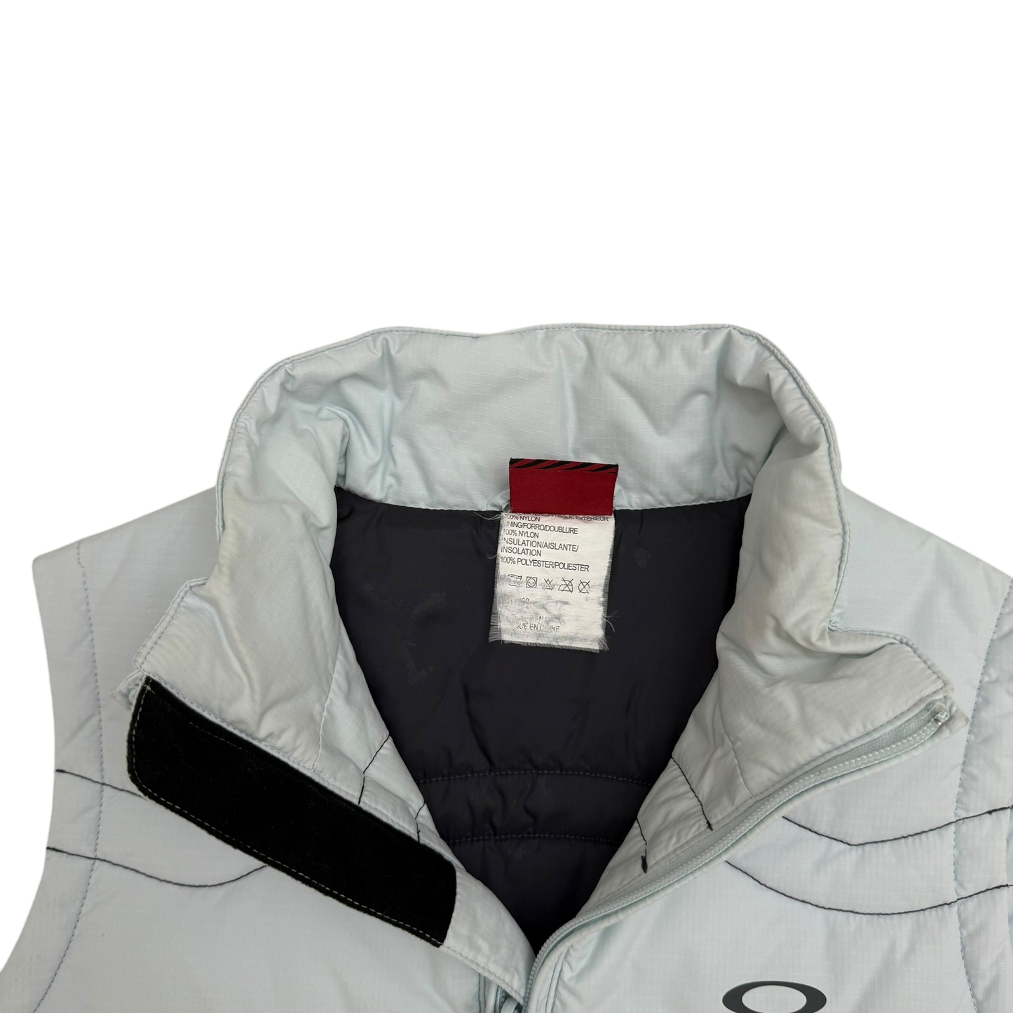 Oakley 00s Puffer Vest Light Blue (Size S-M womens)