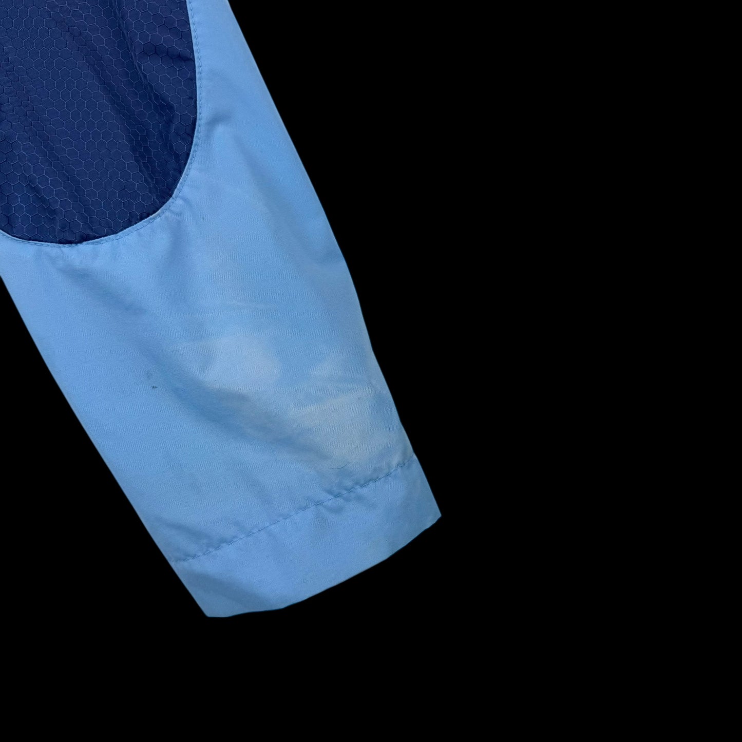 Nike 00s Hex Logo Insulated Track Jacket White/Blue (part of set) (Fits S-M)