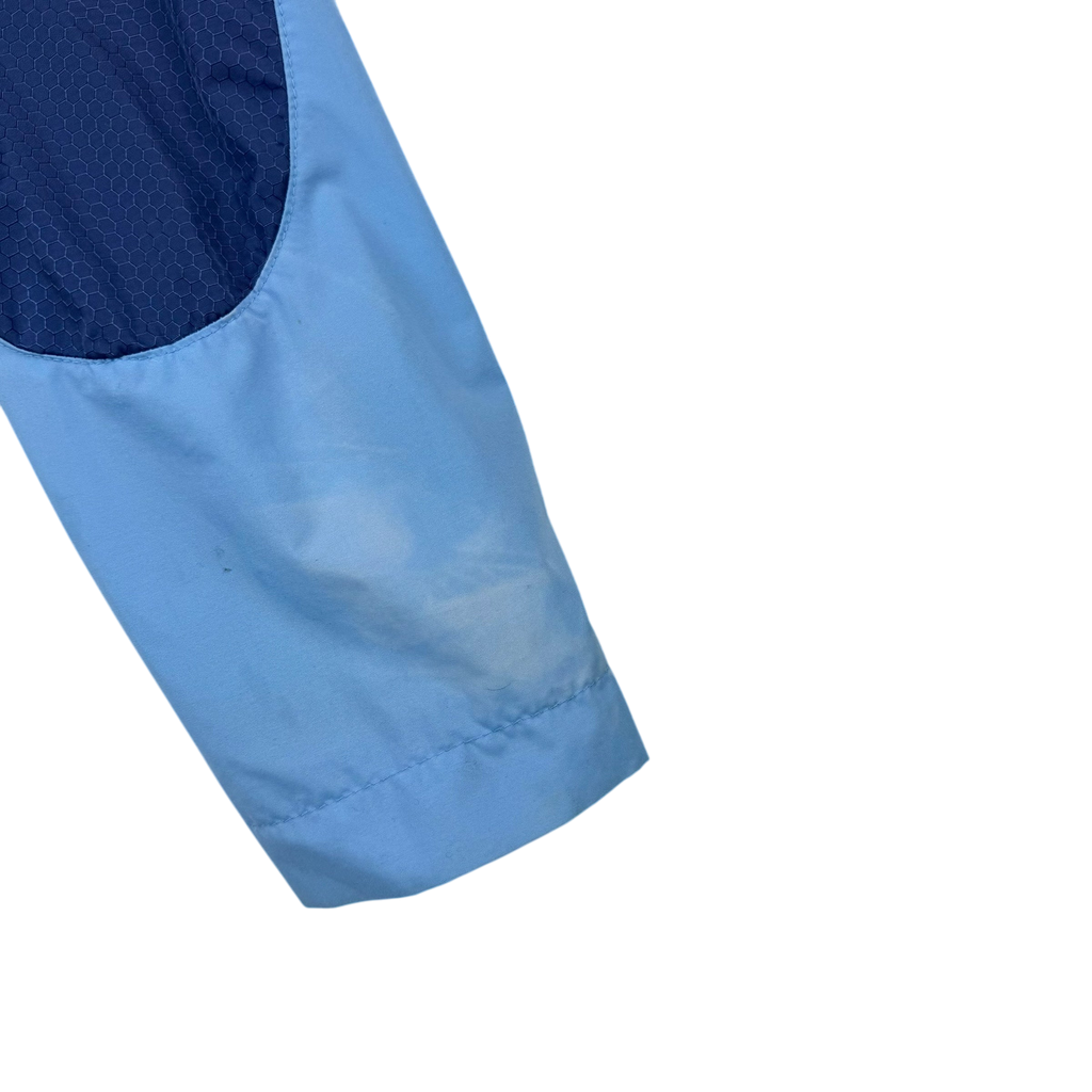 Nike 00s Hex Logo Insulated Track Jacket White/Blue (part of set) (Fits S-M)