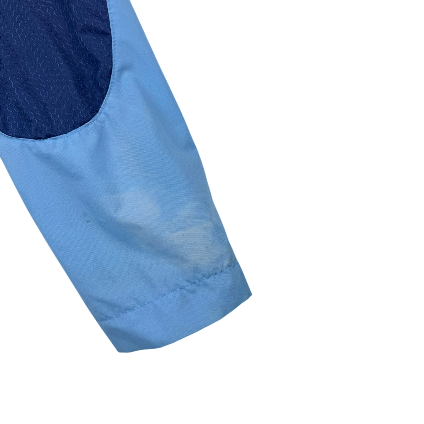 Nike 00s Hex Logo Insulated Track Jacket White/Blue (part of set) (Fits S-M)