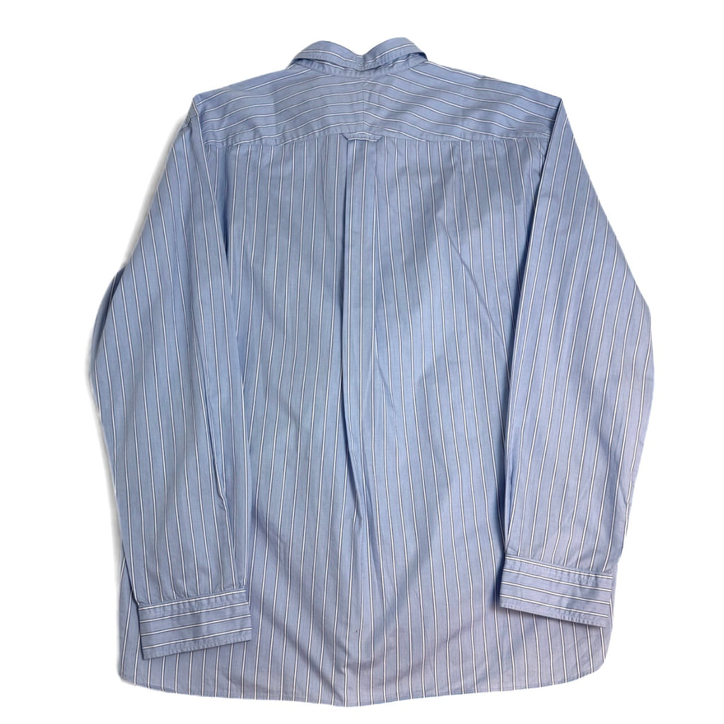 Junya Watanabe MAN AD2022 Patchwork Striped Shirt Blue (Size L)