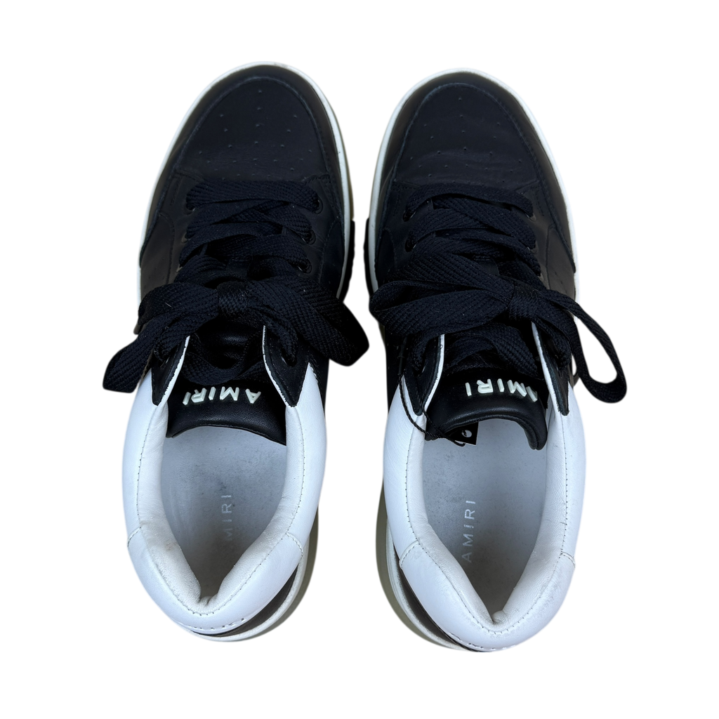 Amiri Stadium Low Leather Sneakers Black (US10/EU43)
