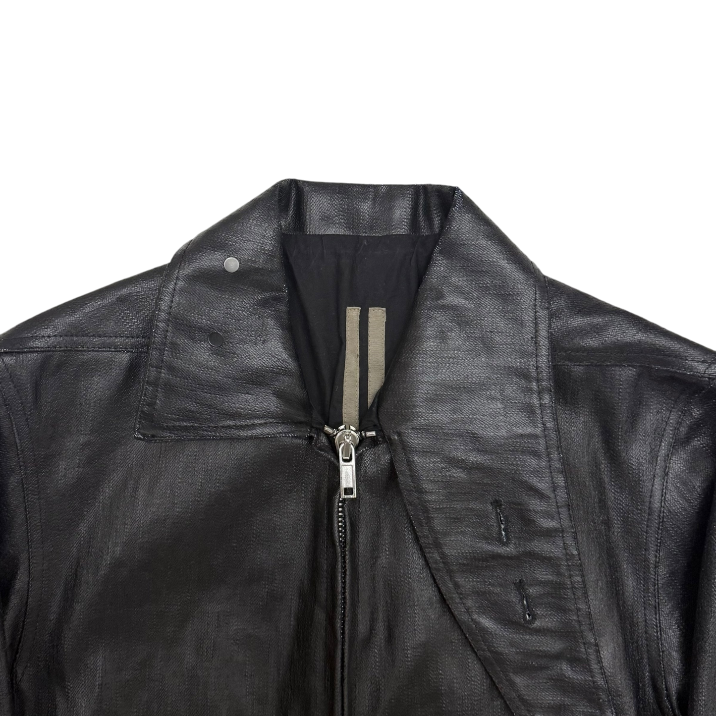 Rick Owens DRKSHDW SS17 Sample ‘Black Rubber’ Walrus Jacket (Fits S-M)