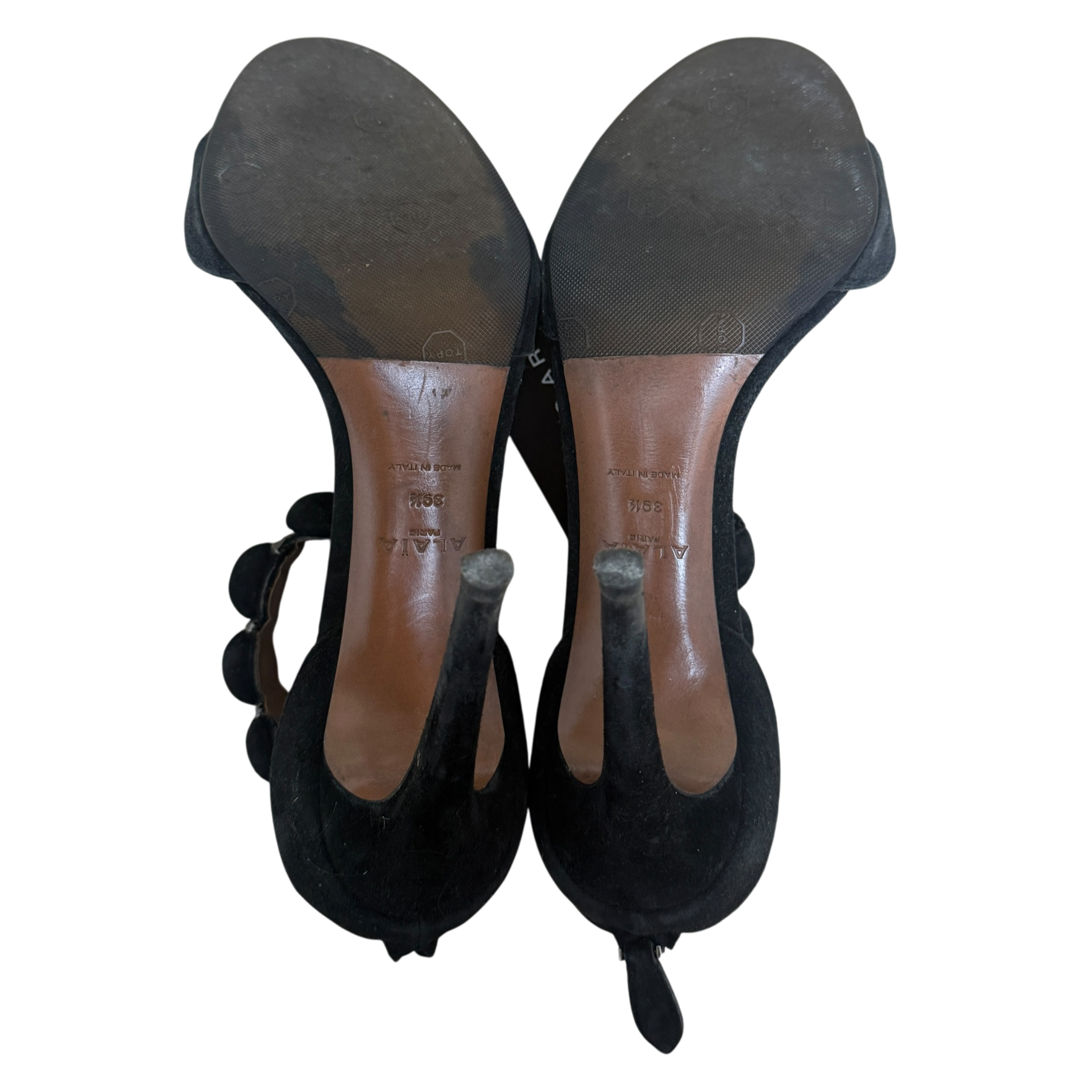 Alaïa La Bombe Suede Heels Black (Size EU39.5)