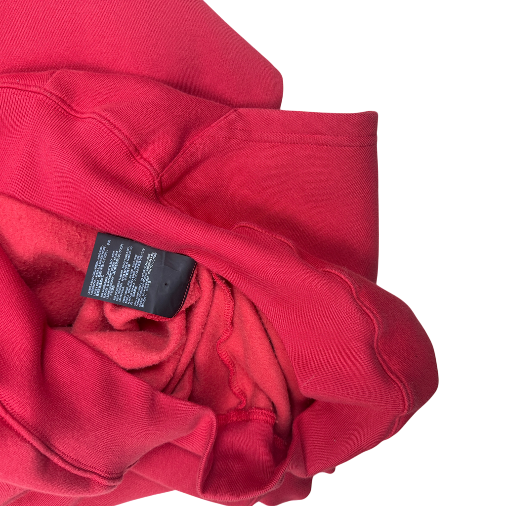 Balenciaga ‘SINNERS’ Embossed Logo Oversized Hoodie Red (Fits XS-XL)