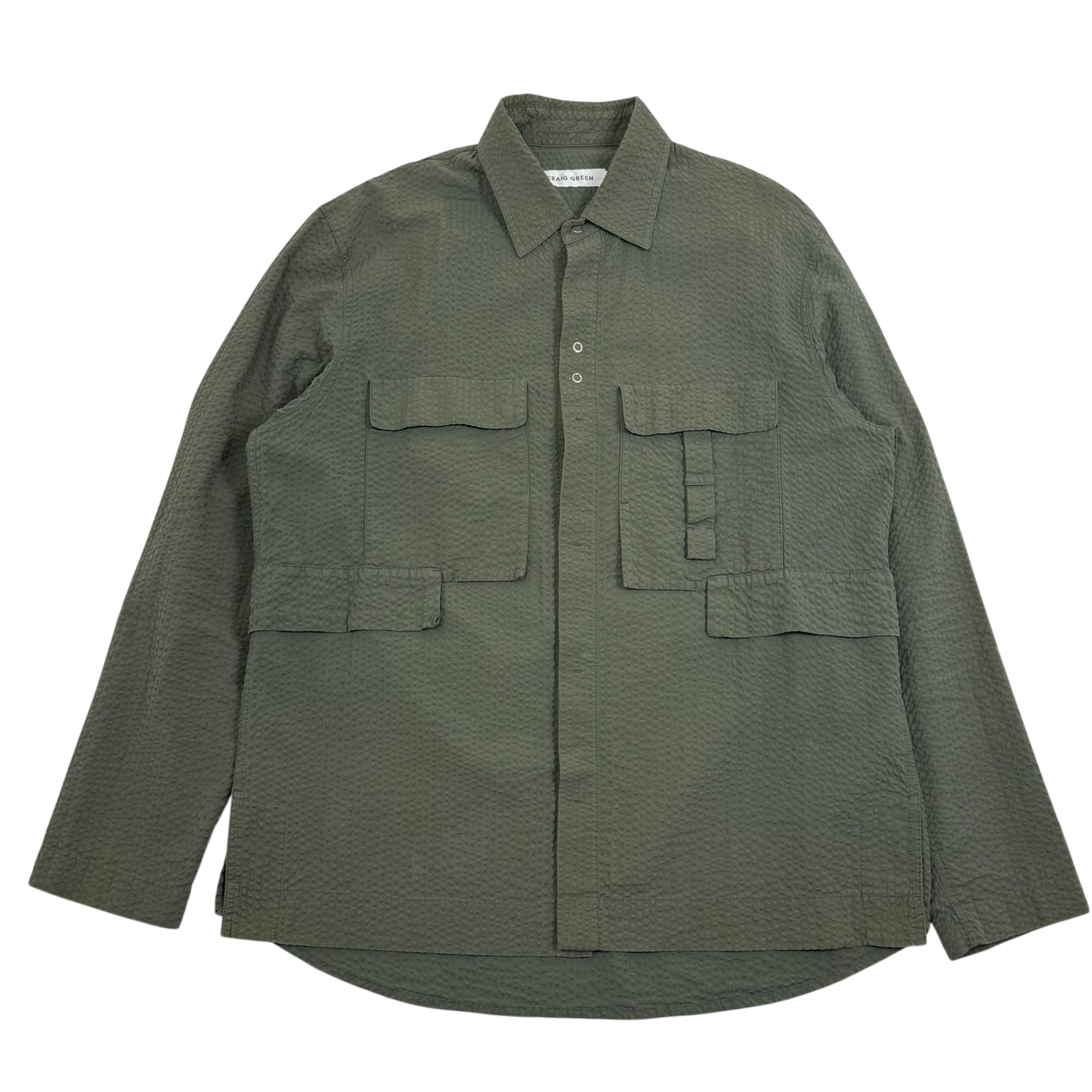 Craig Green Utility Shirt Olive Green (Size L)
