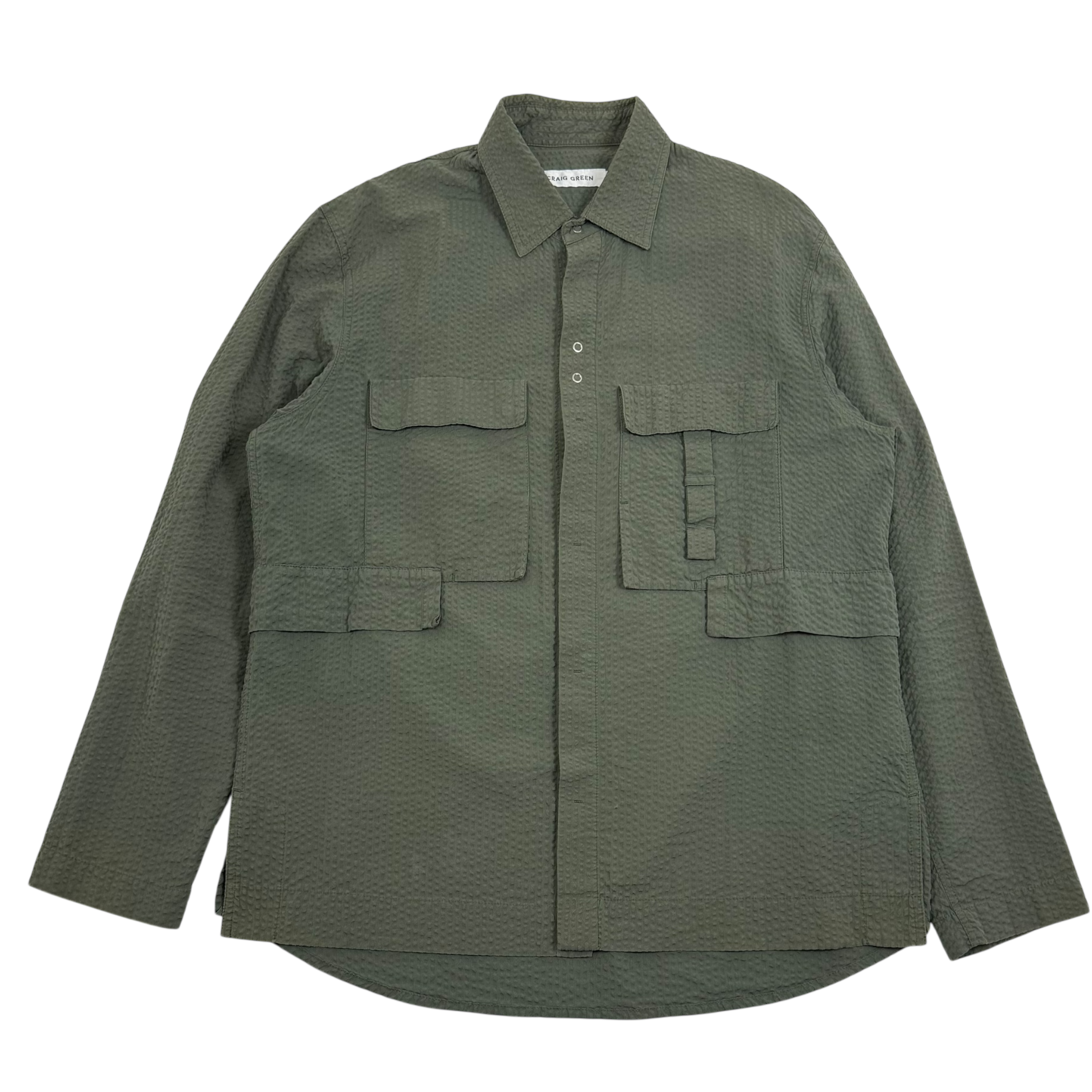 Craig Green Utility Shirt Olive Green (Size L)