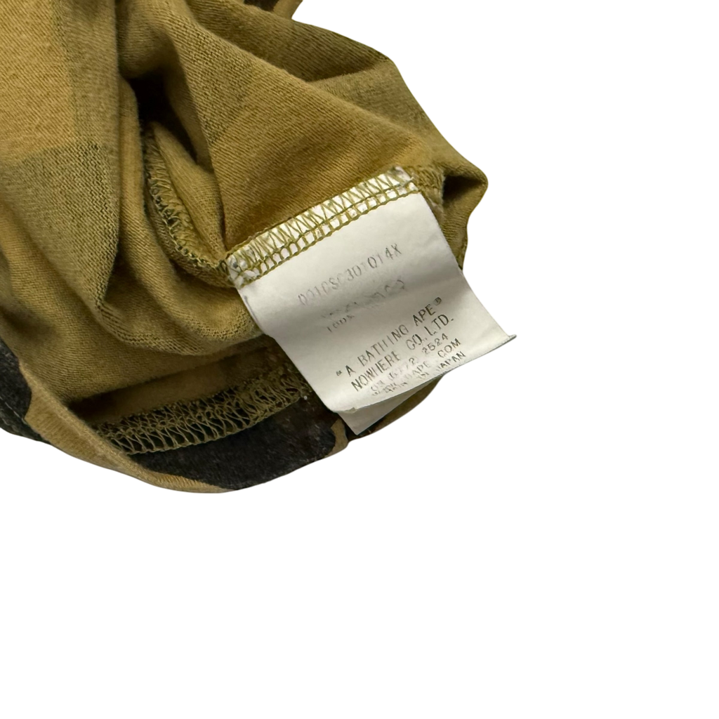 BAPE (A Bathing Ape) SS21 1st Camo College T-Shirt (Size M)