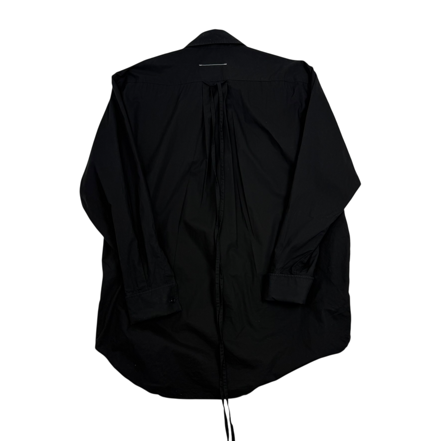 Maison Margiela MM6 Black Print Logo Shirt (Size 38)