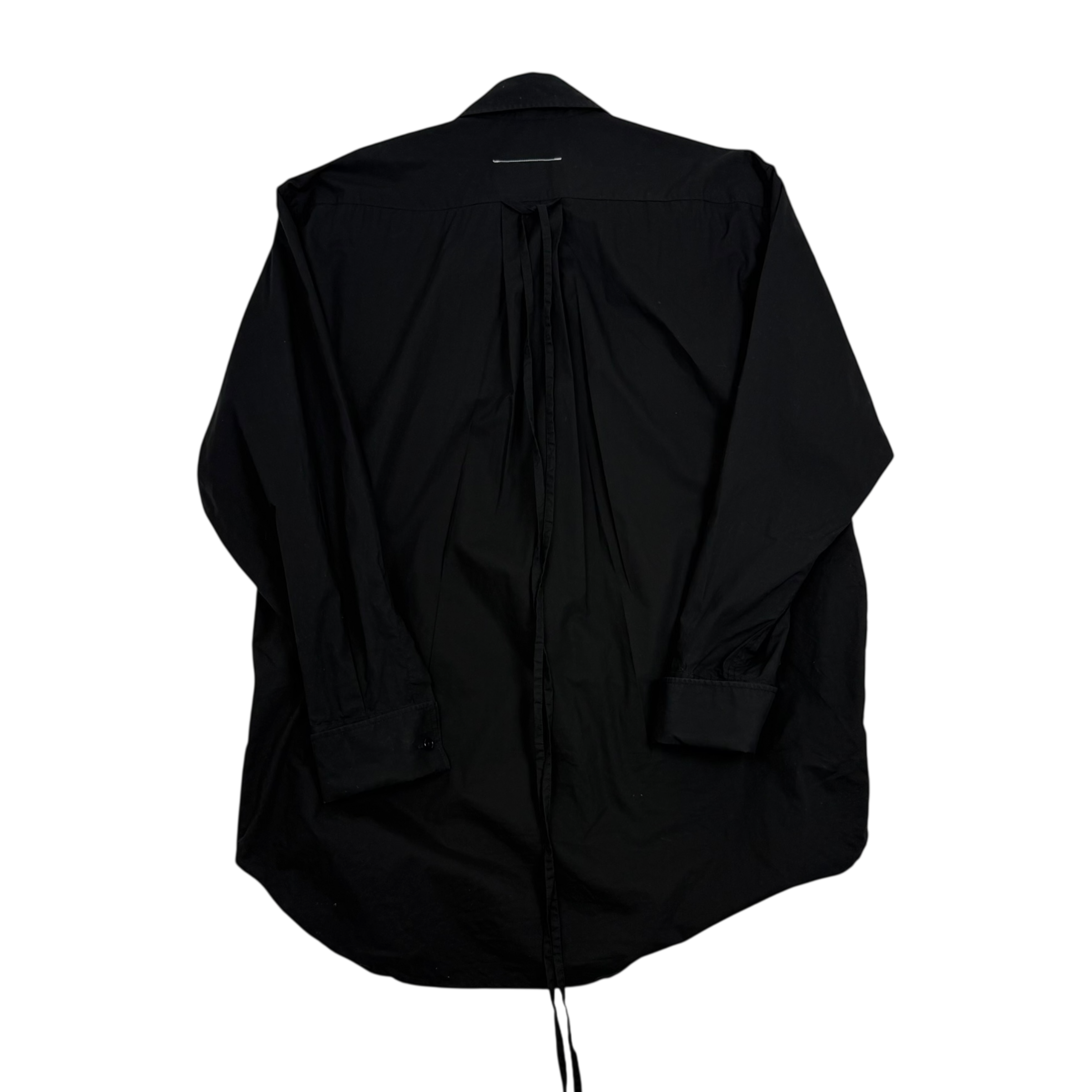 Maison Margiela MM6 Black Print Logo Shirt (Size 38)