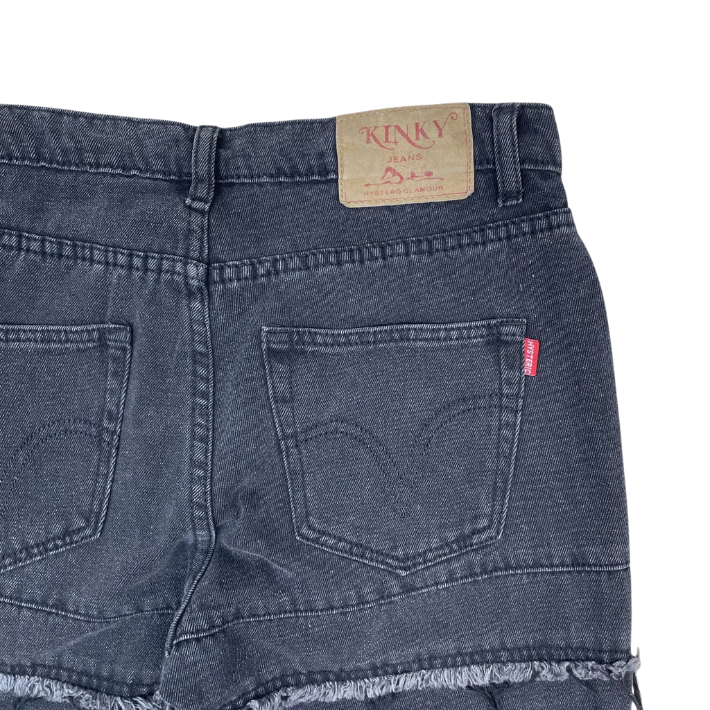 Hysteric Glamour 90s ‘Kinky’ Hagi Denim Pants Washed Black (Size S)