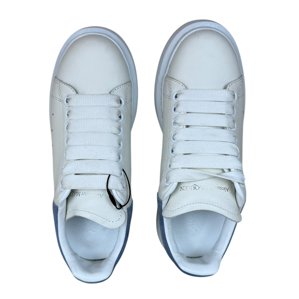 Alexander McQueen Oversized Sneakers White/Blue (Size EU37)