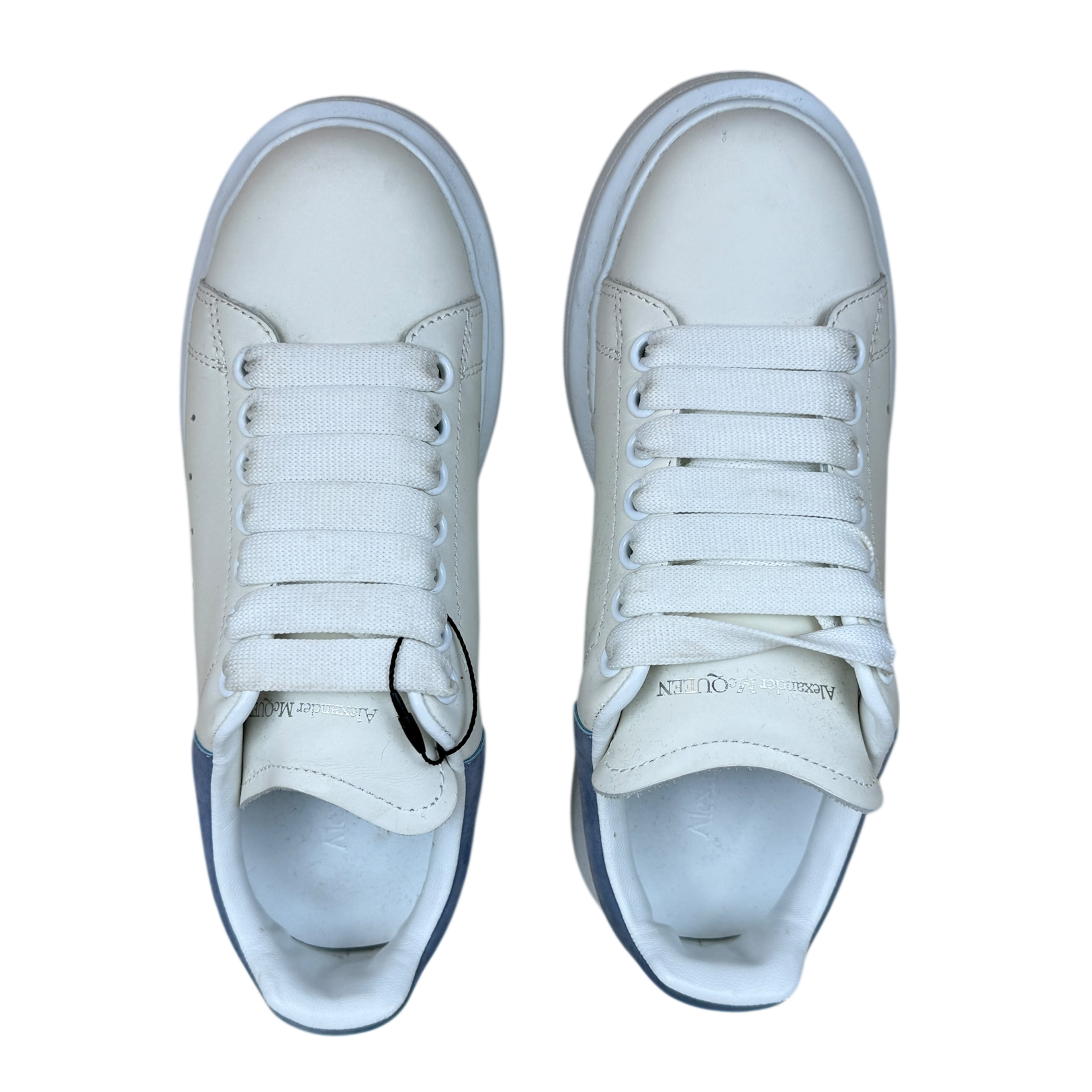Alexander McQueen Oversized Sneakers White/Blue (Size EU37)