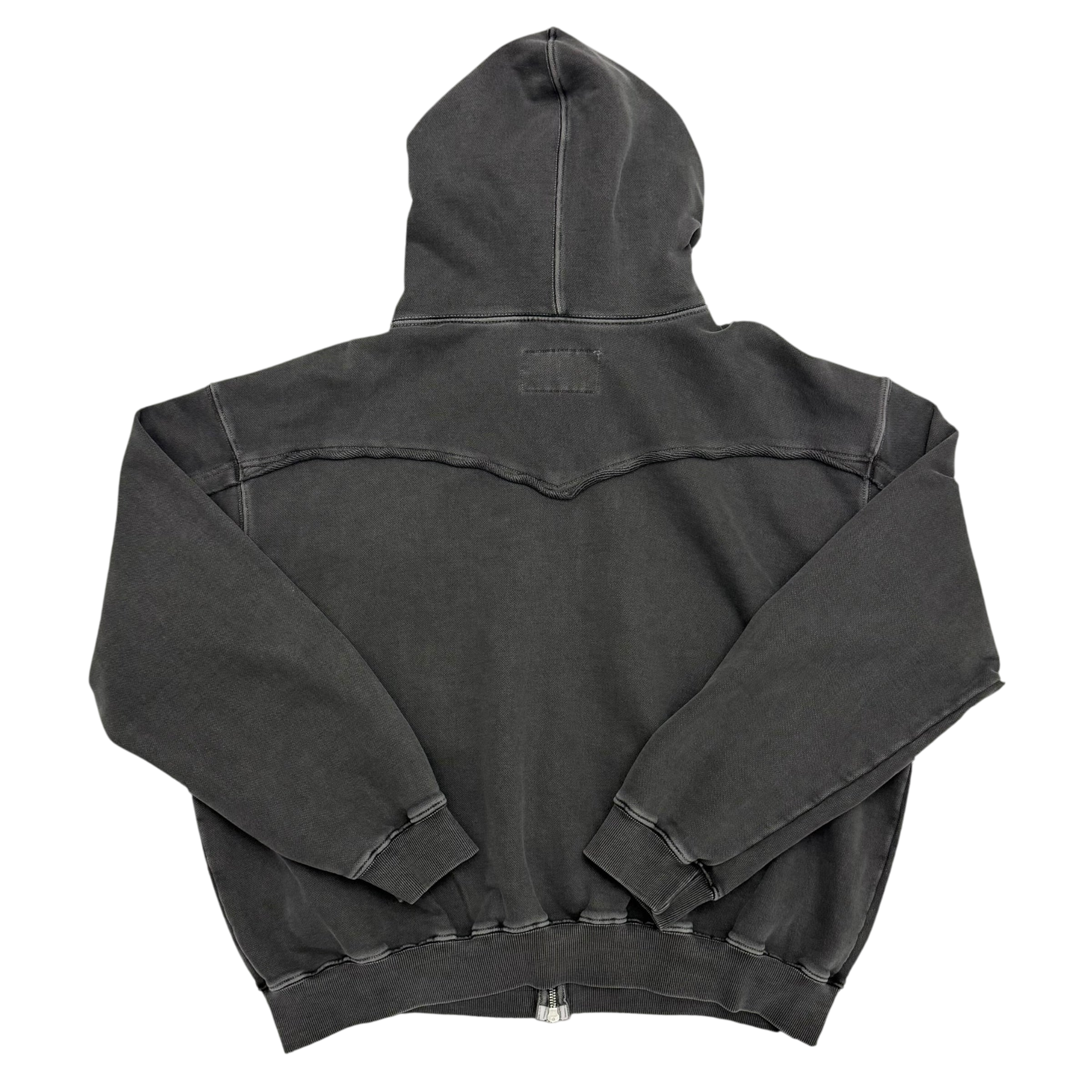 T By Birthdaysuit Heavyweight Zip-Up Hoodie Charcoal (Fits L-XL)