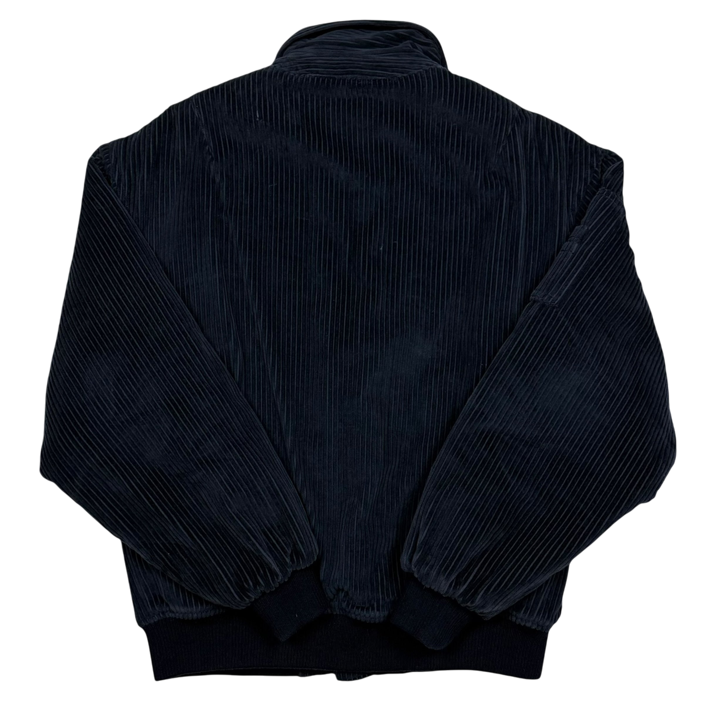 Noon Goons Rudeboy Oversized Corduroy Bomber Jacket Navy (Fits S–M)