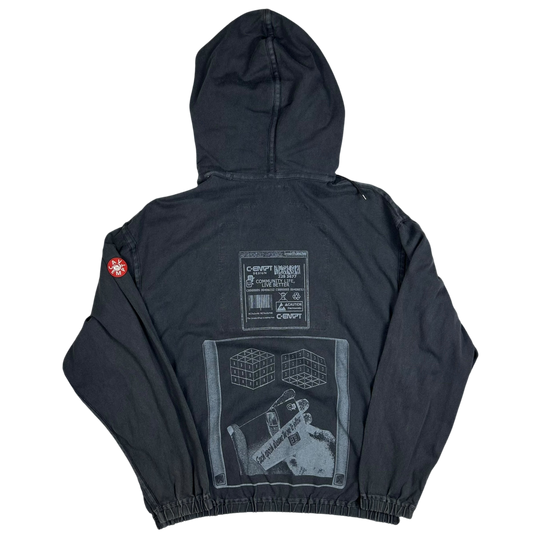 2019 CAV Empt Embroided Logo Hoodie Charcoal (Fits M/L)