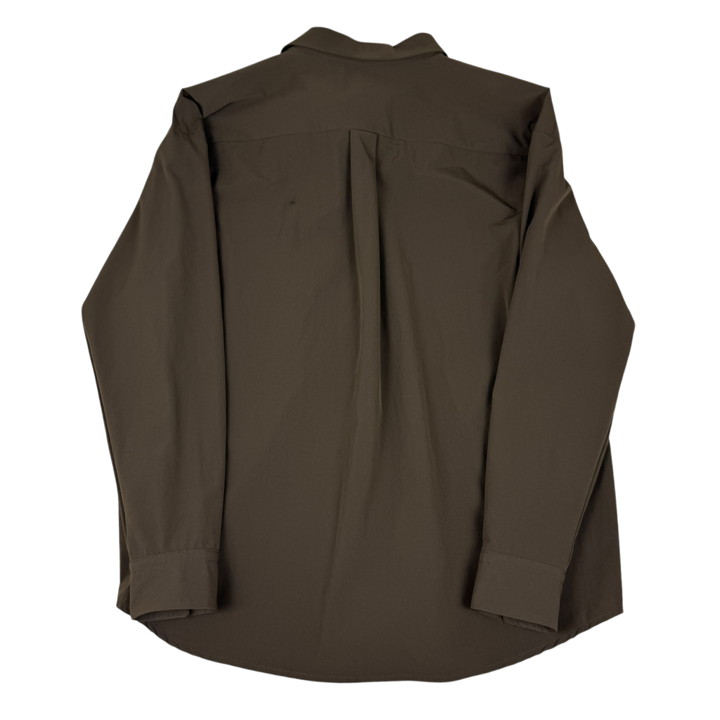 And Wander Nylon Light Shirt Brown (Size S)