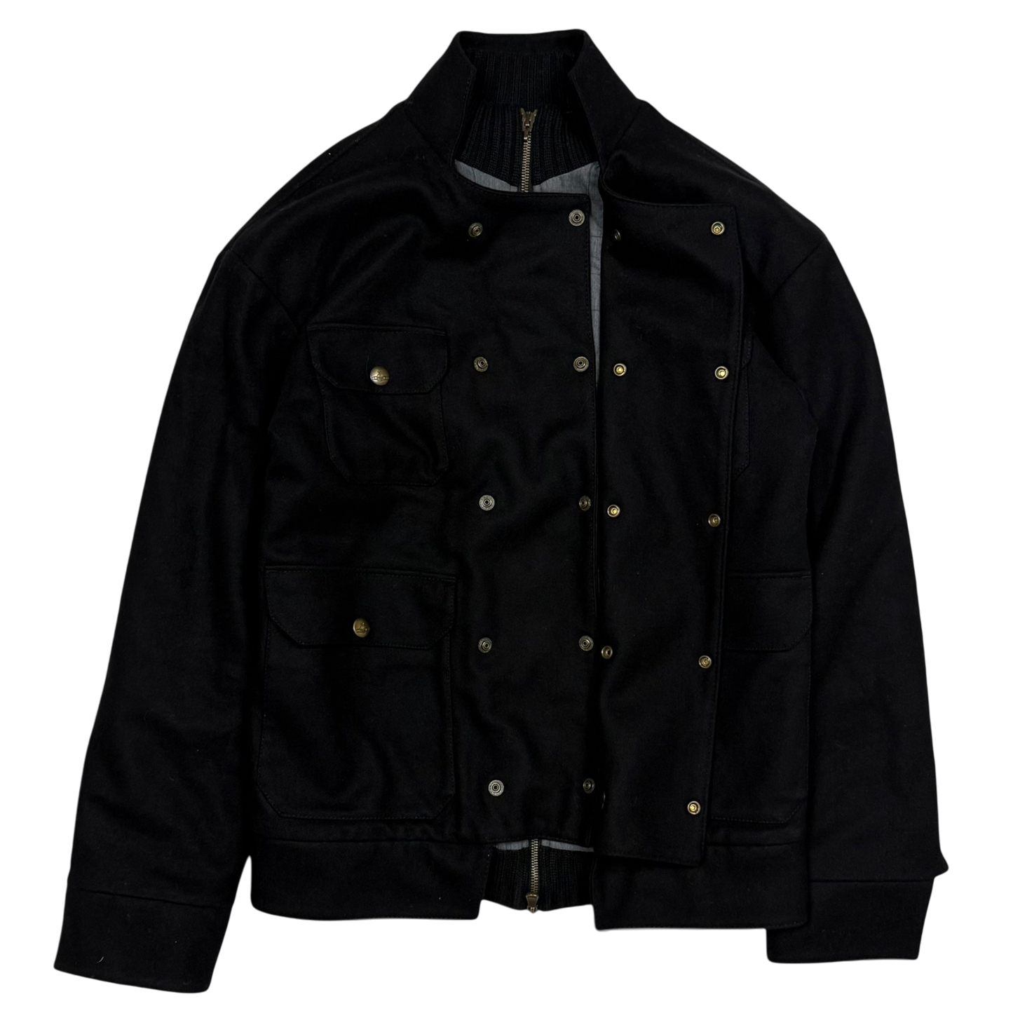 Vivienne Westwood Man 00s Button-Detailed Wool Utility Jacket (Fits M–L)