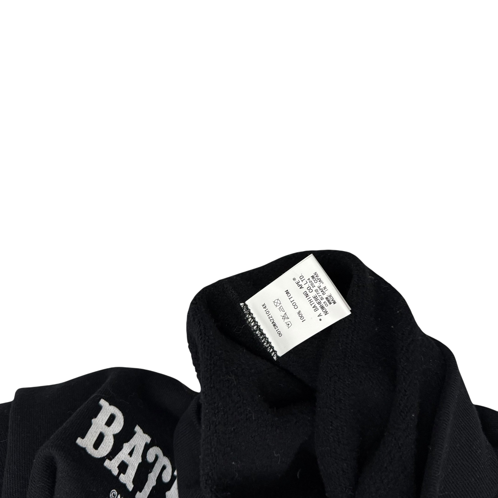 BAPE (A Bathing Ape) 2014 Union Jack Ape Sweatshirt Black (Fits S-M)