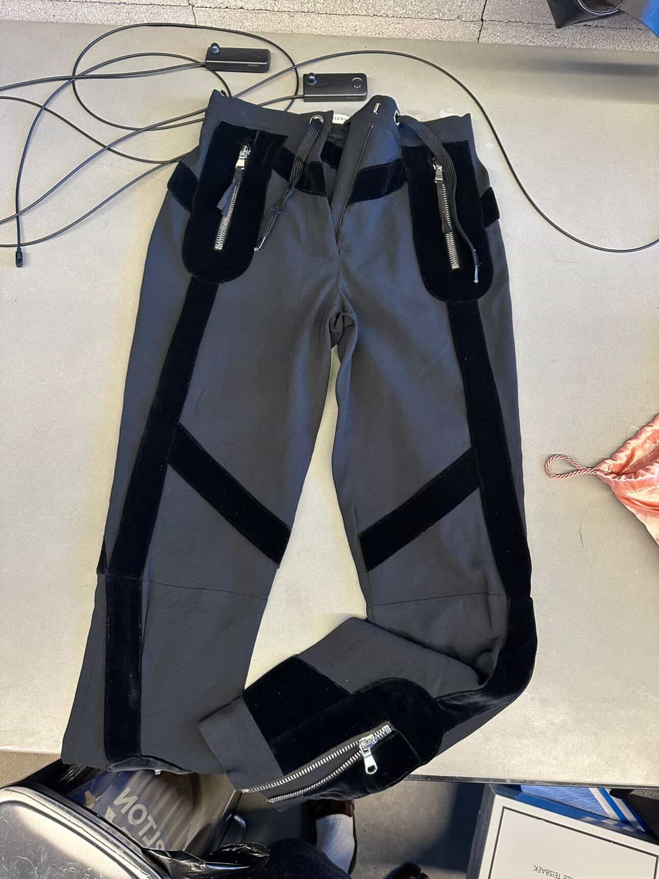 Altuzarra ‘Rye’ Pants Black/Grey (Size 38)