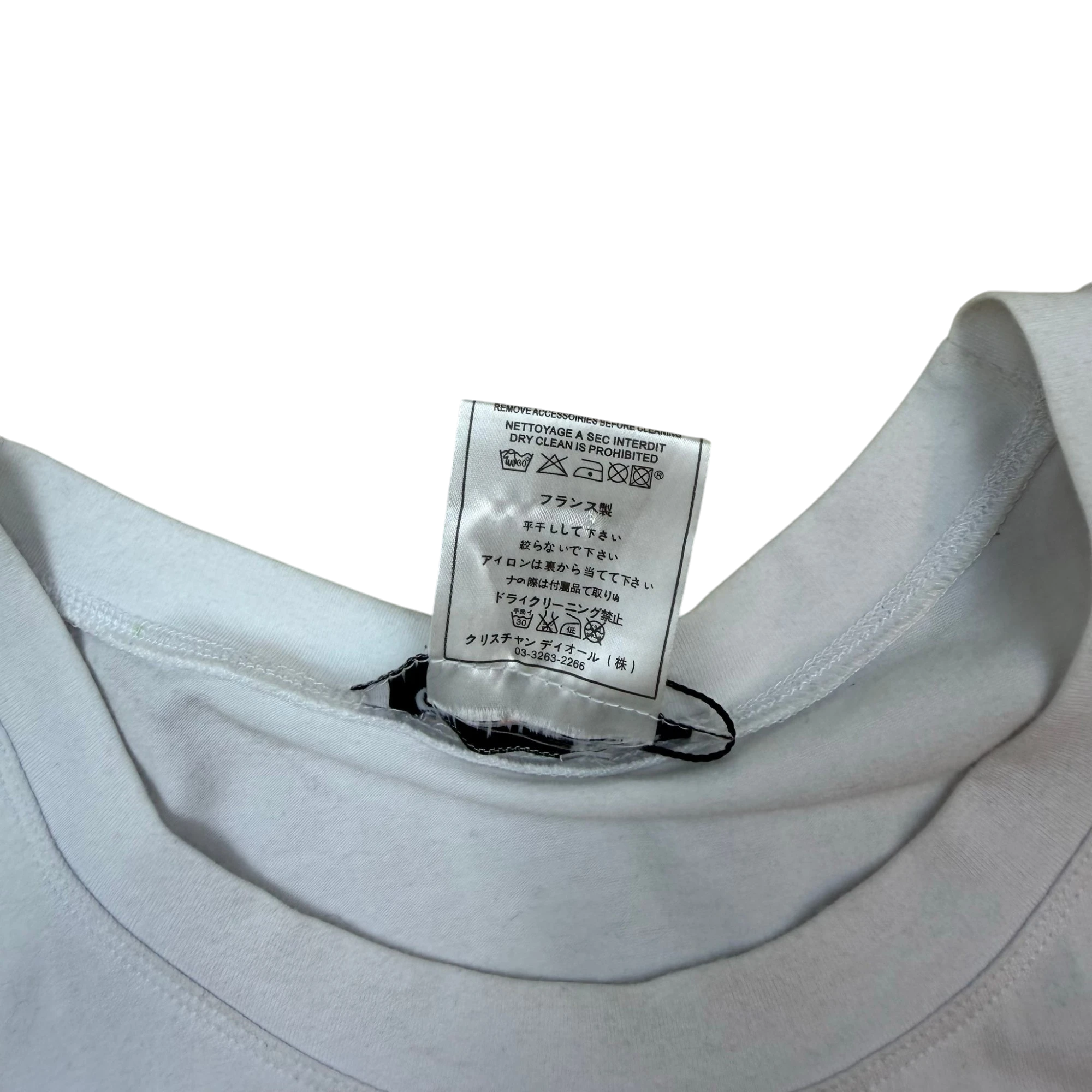 Christian Dior 00s Diamanté Embroidered ‘J’adore Dior’ Tank Top (Size 44)