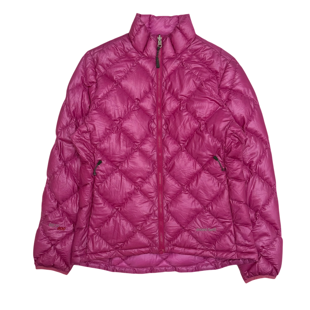 Montbell EX800 Pertex Diamond Stitch Down Jacket Pink (Size S womens)