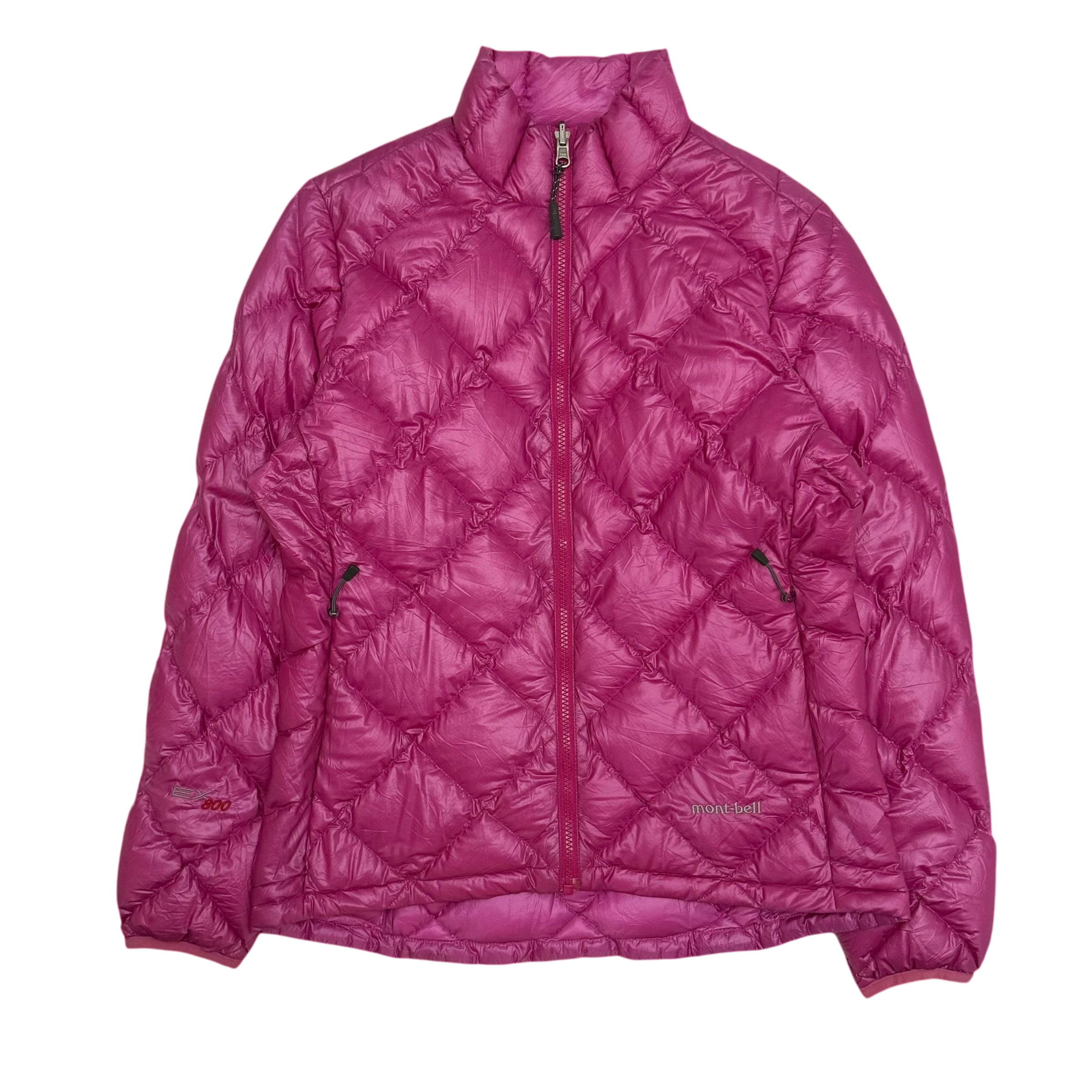 Montbell EX800 Pertex Diamond Stitch Down Jacket Pink (Size S womens)
