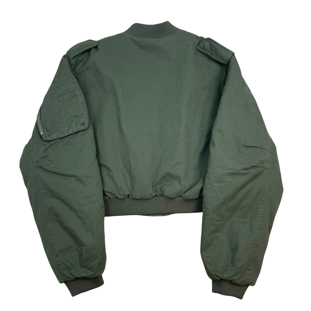 Entire Studios SS25 A-4 Bomber Jacket Khaki Green (Size M)