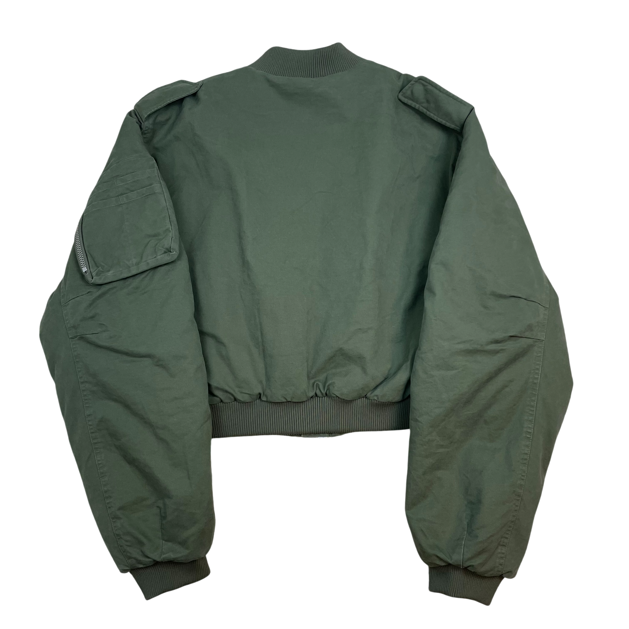 Entire Studios SS25 A-4 Bomber Jacket Khaki Green (Size M)