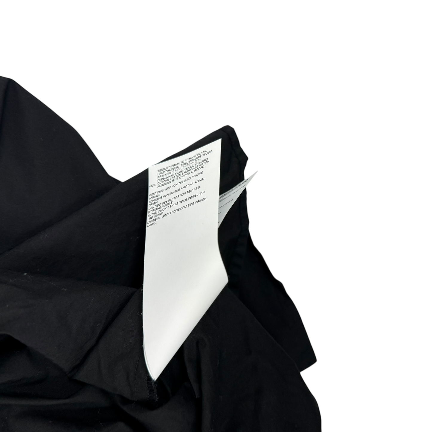 Maison Margiela MM6 Black Print Logo Shirt (Size 38)