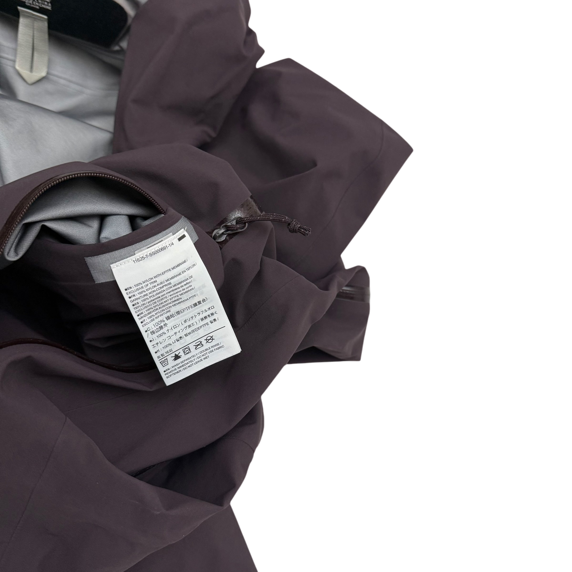 Arc'teryx Zeta AR Jacket Burgundy (Size XL)