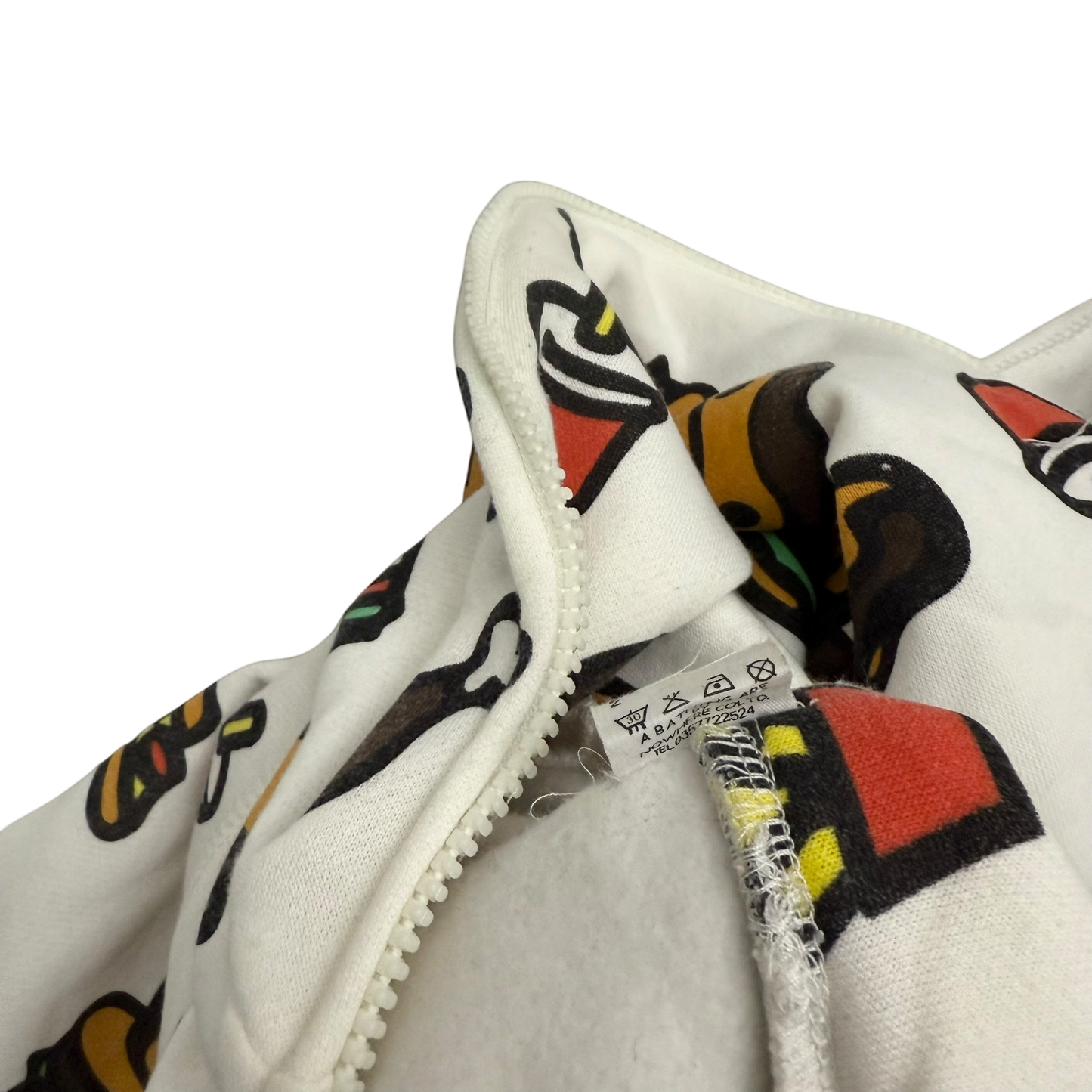 Baby Milo 2006 Junk Food Hoodie White (Fits S-M)