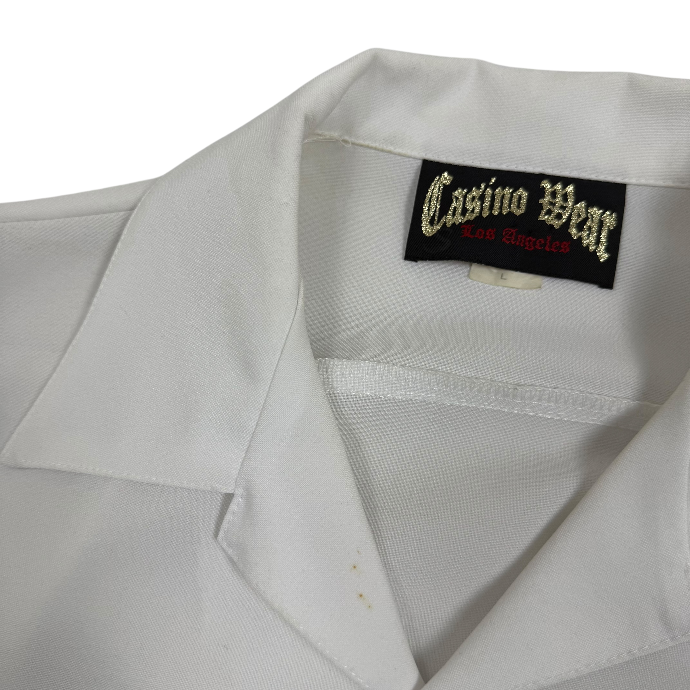 Casino Wear Los Angeles 00s Short Sleeve Shirt (Size L)