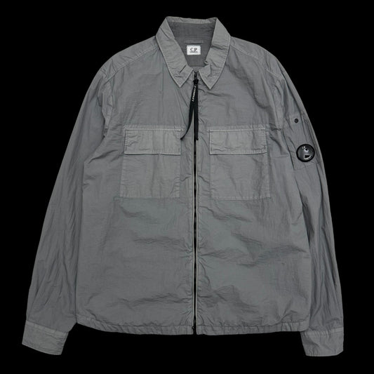 C.P. Company Taylon L Nylon Shell Overshirt Grey (Fits L-XL)