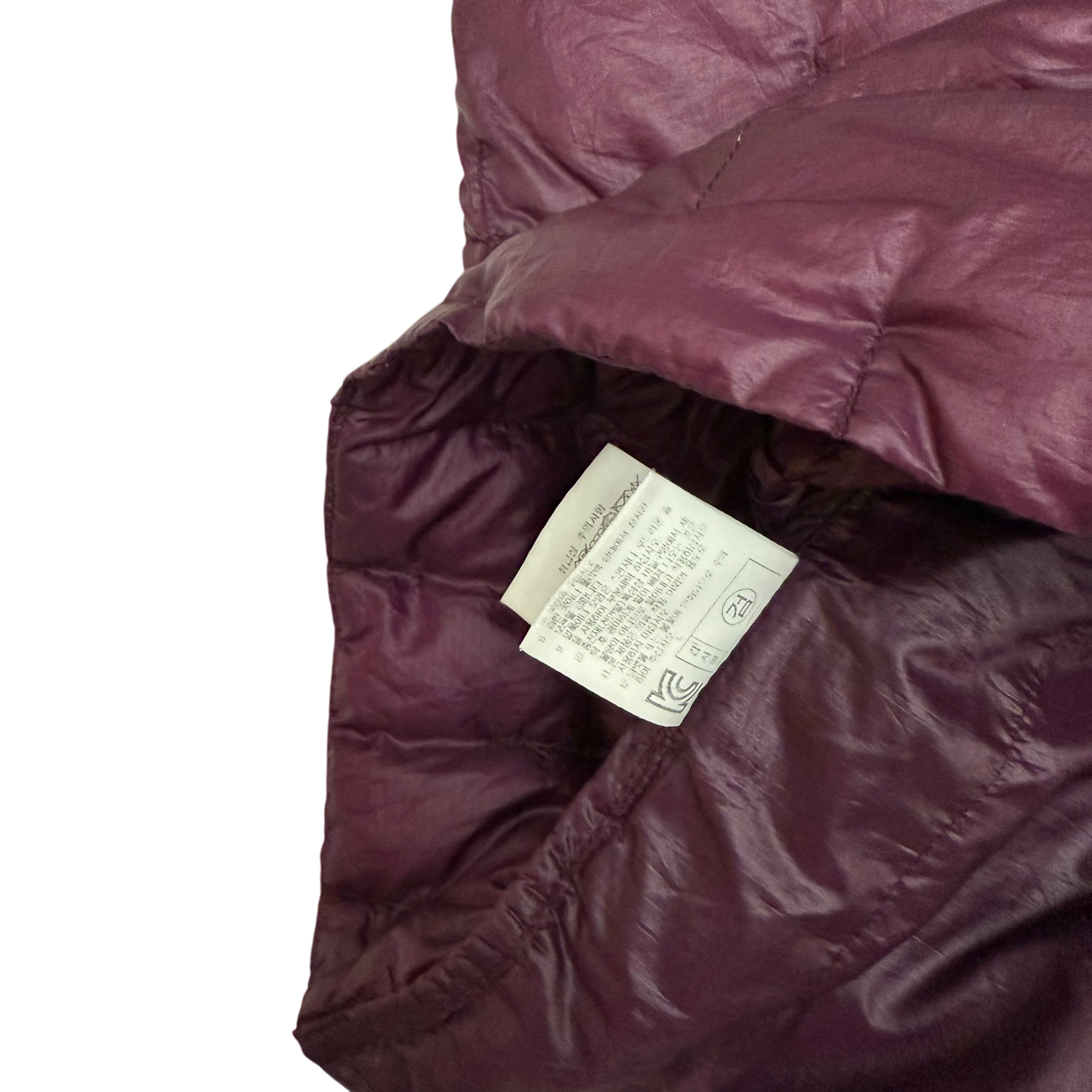Montbell 00s Plasma 1000 Down Jacket Burgundy (Size L)