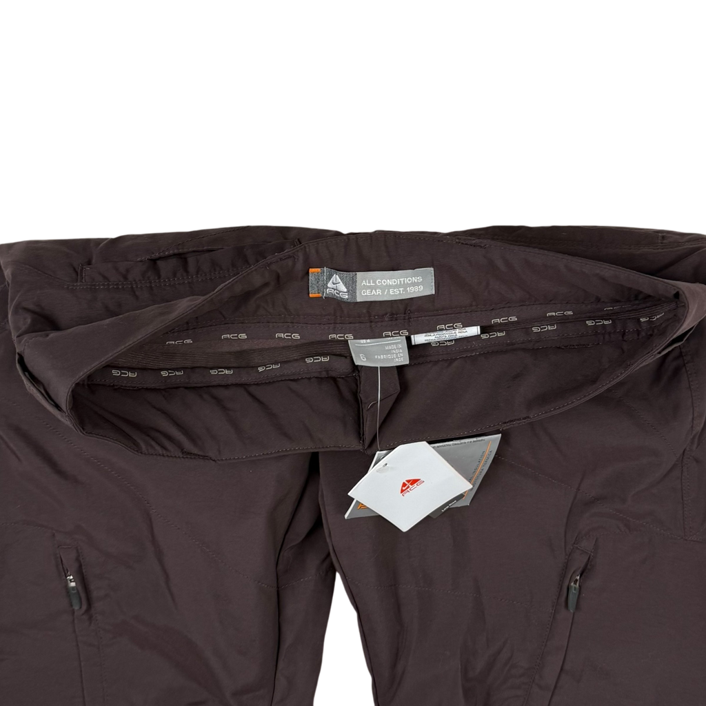 Nike ACG 00s Womens Insulated Cargo Pants Brown (Size 6)