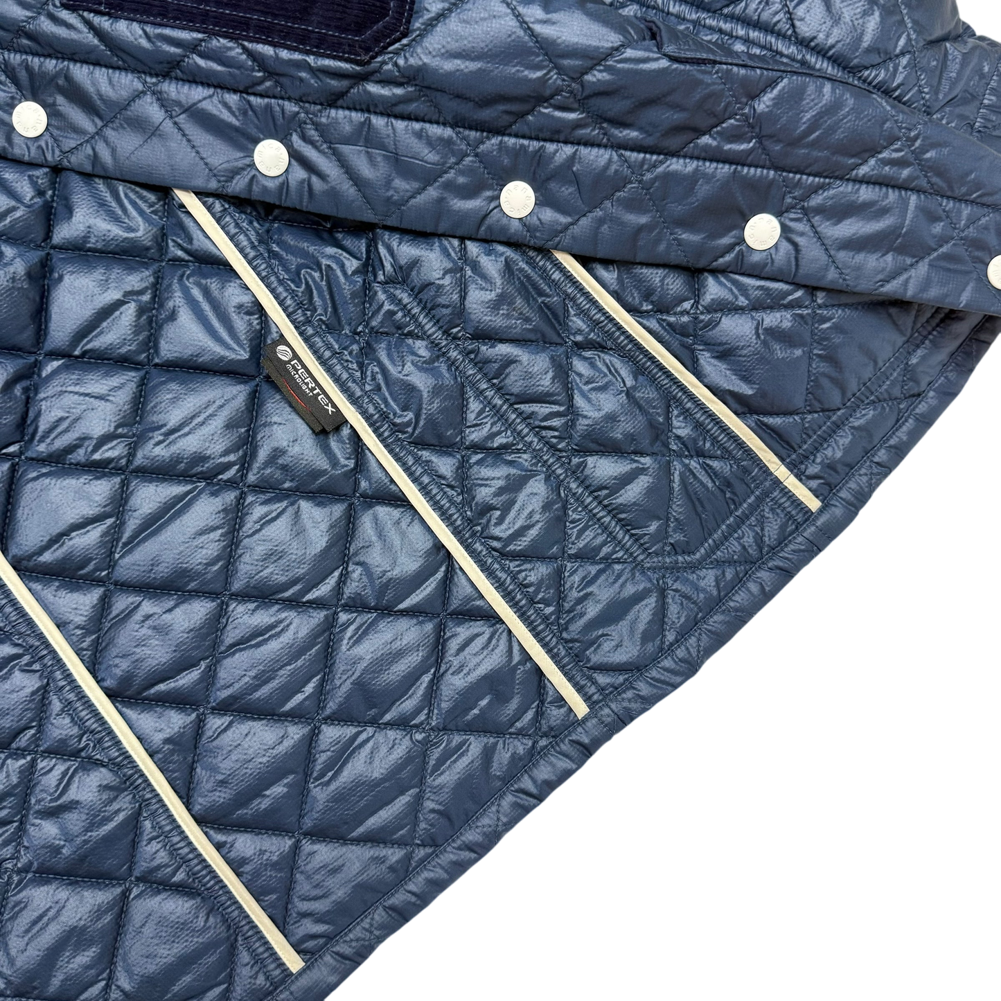 Nanamica Pertex Riding Quilt Jacket Marine Navy (Size M)