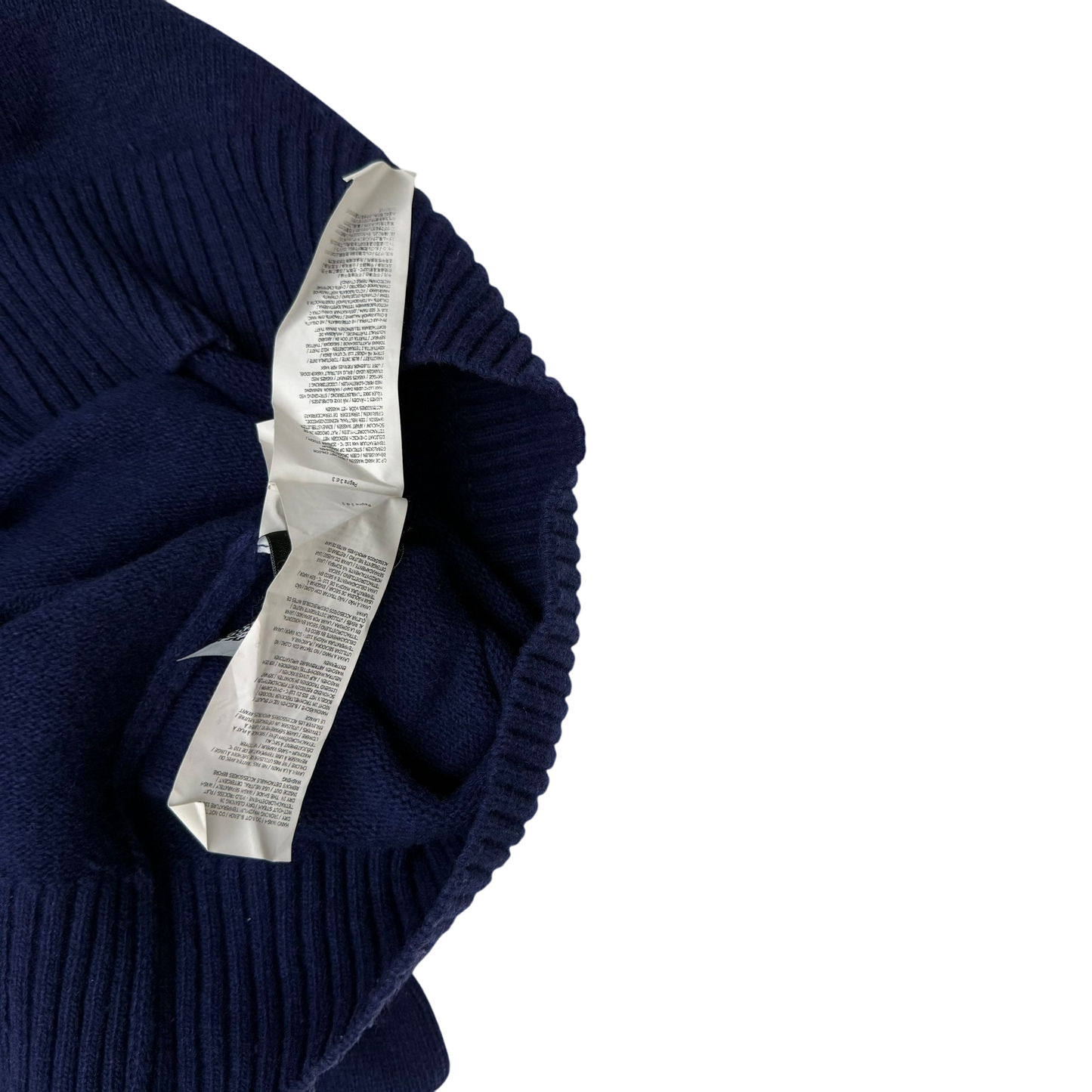 Stone Island AW16 Wool Blend Knit Sweatshirt Navy (Size XXL)