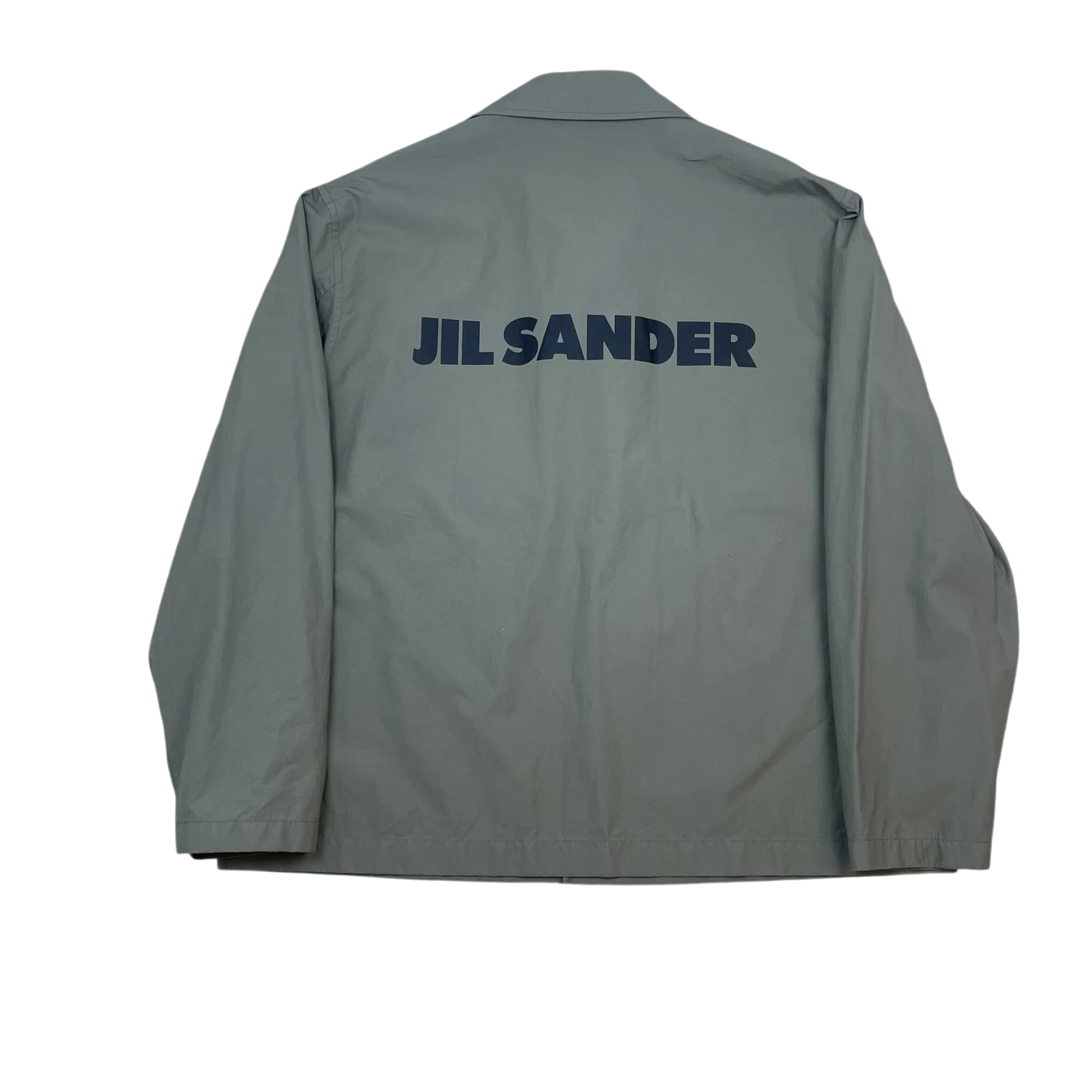 Jil Sander Logo-Print Jacket Green (Size 50/L)