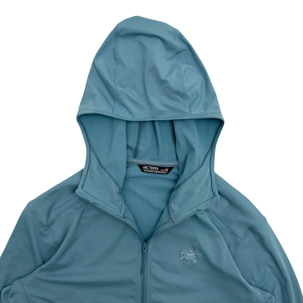 Arc'teryx Kyanite LT Full Zip Hoodie Light Blue (Size S)