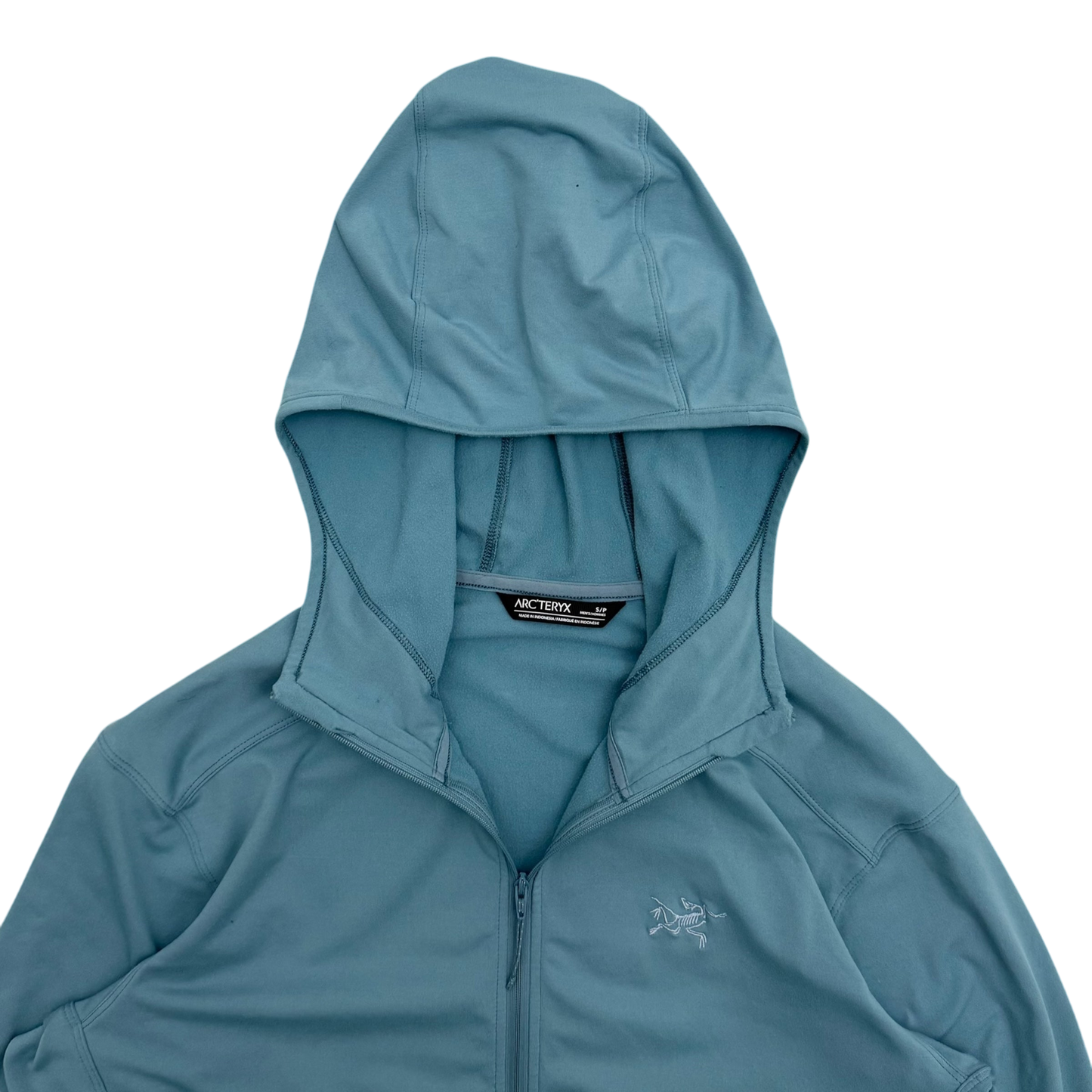Arc'teryx Kyanite LT Full Zip Hoodie Light Blue (Size S)