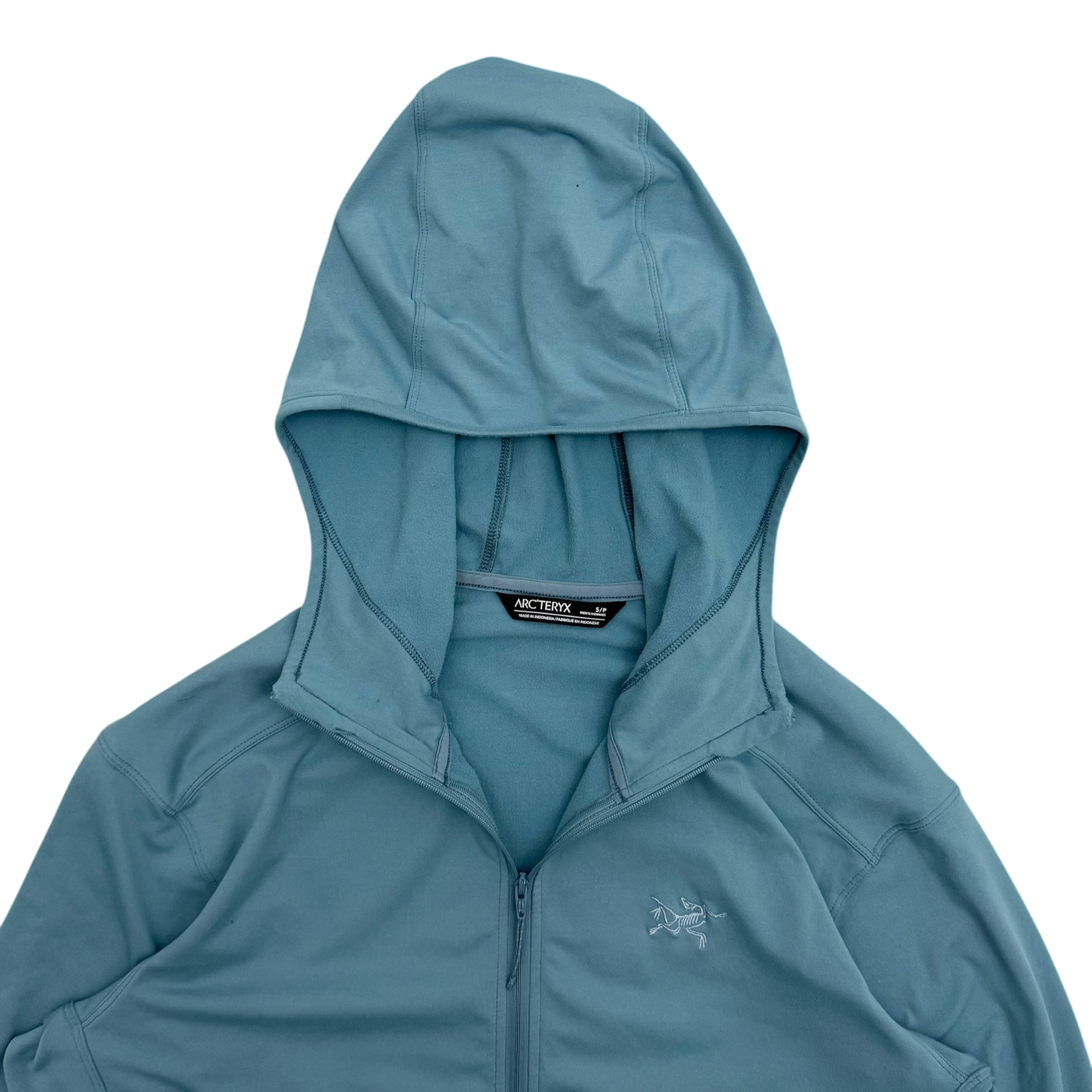Arc'teryx Kyanite LT Full Zip Hoodie Light Blue (Size S)