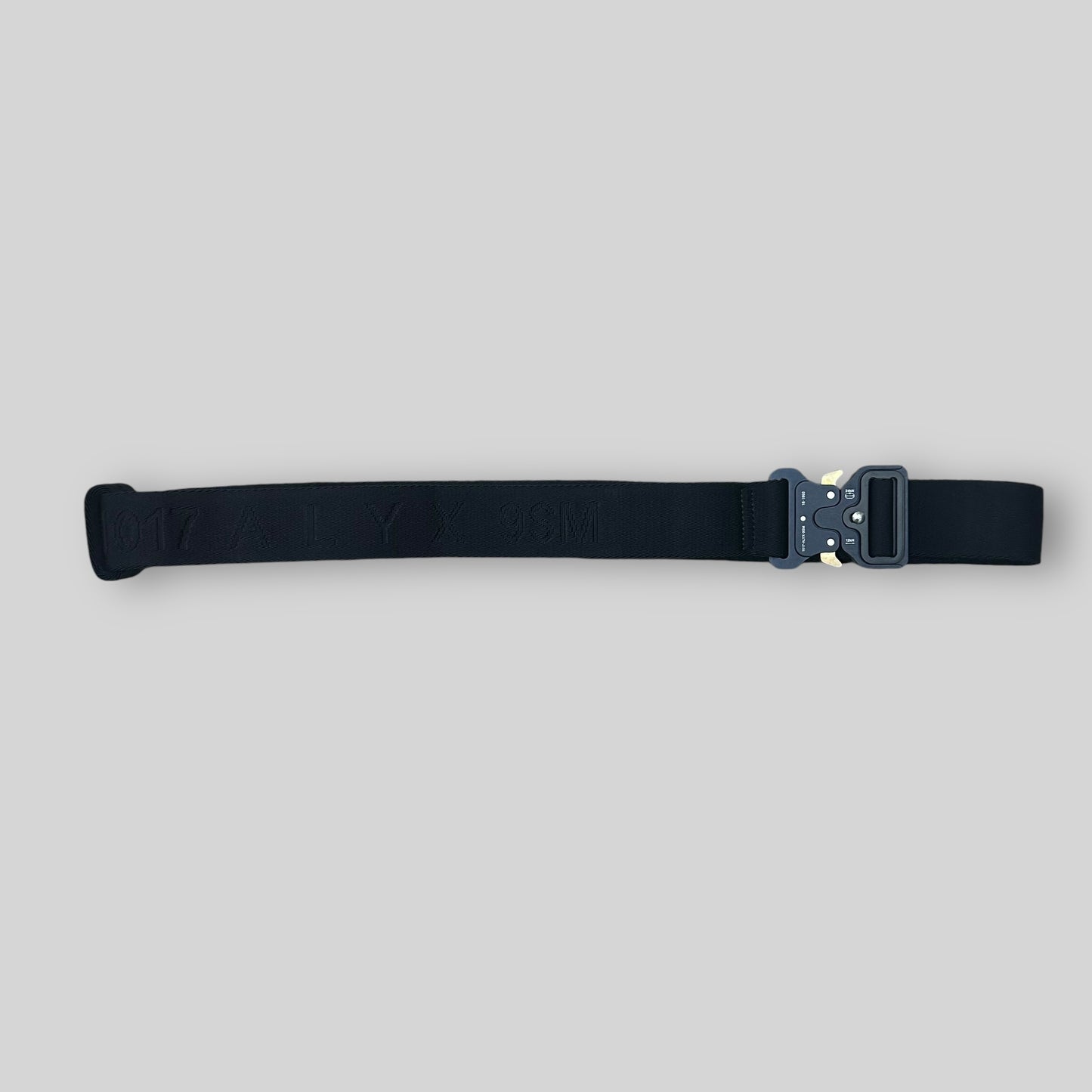 1017 ALYX 9SM Clasp Roller Coaster Belt Black