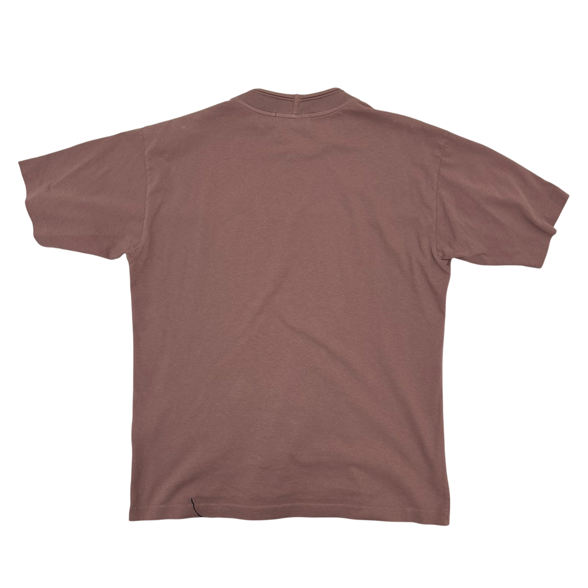 Stone Island Reflective Logo Pink T Shirt (Fits M/L)