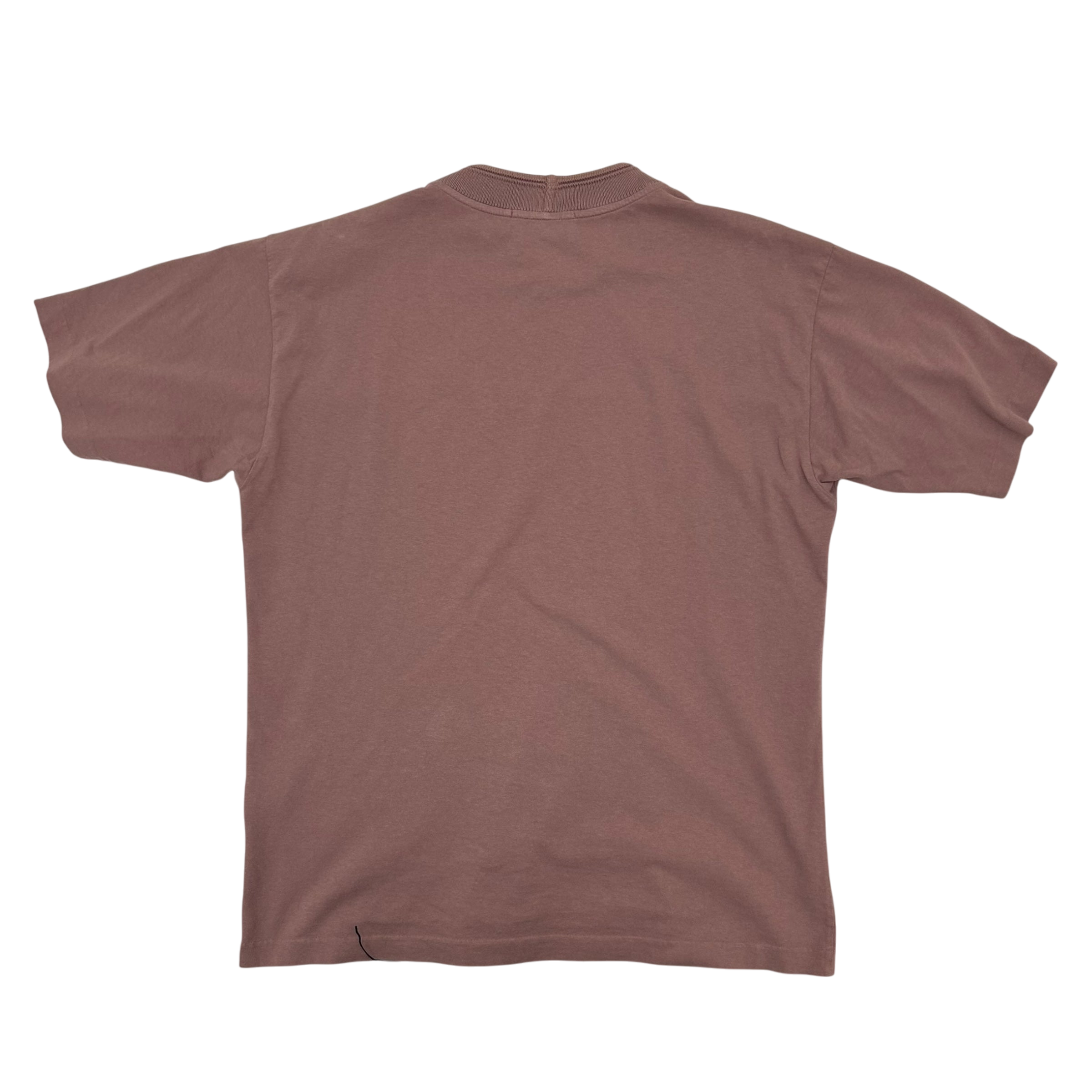 Stone Island Reflective Logo Pink T Shirt (Fits M/L)