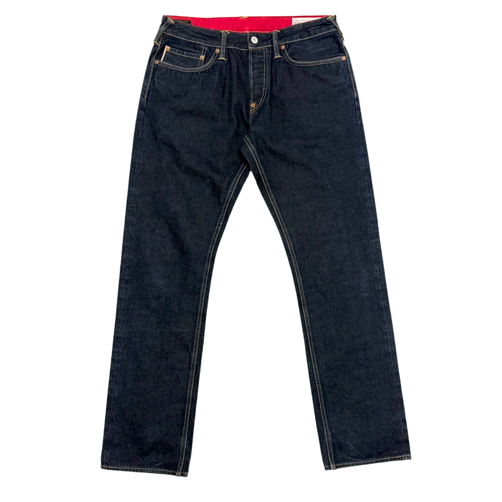 Evisu Camo Seagull Applique Jeans (Size 32”)